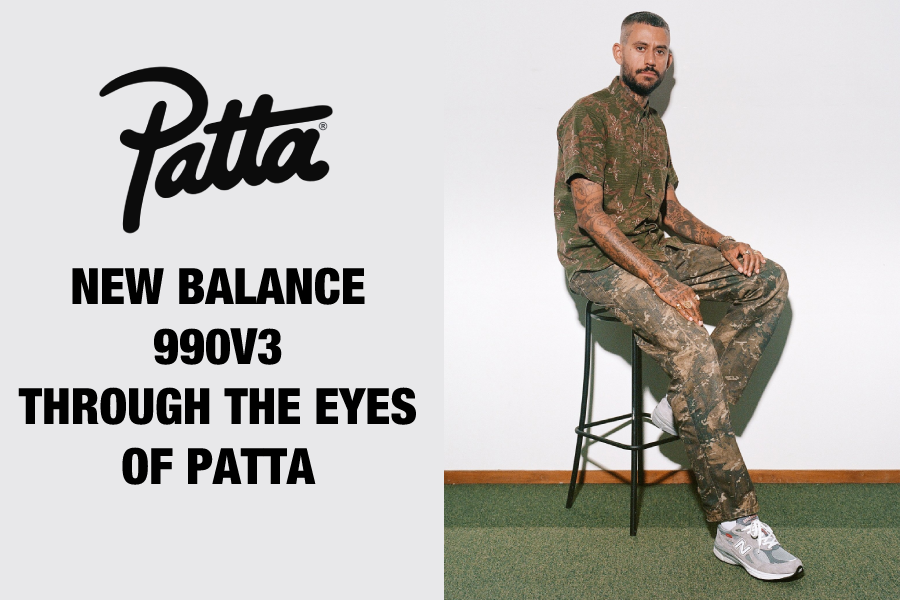 Patta × New Balance 990v3 (M990PP3)