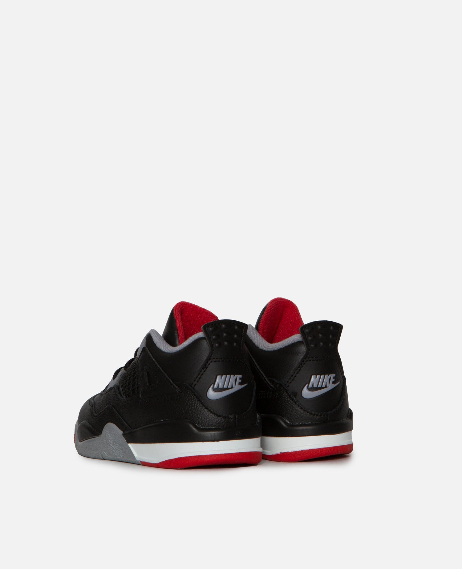 Nike Jordan 4 Retro (TD) (Black/Fire Red-Cement Grey-Summit White)