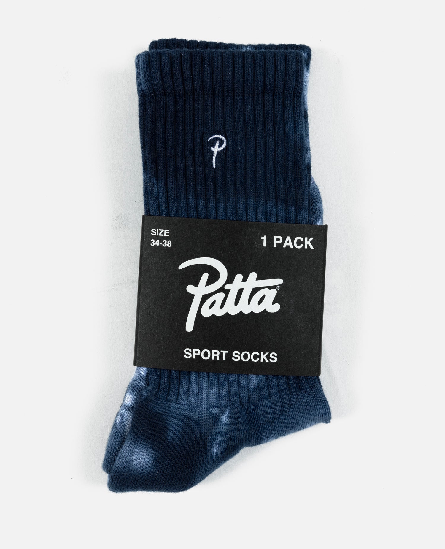 Patta Batik Sports Socks (Estate Blue / White)