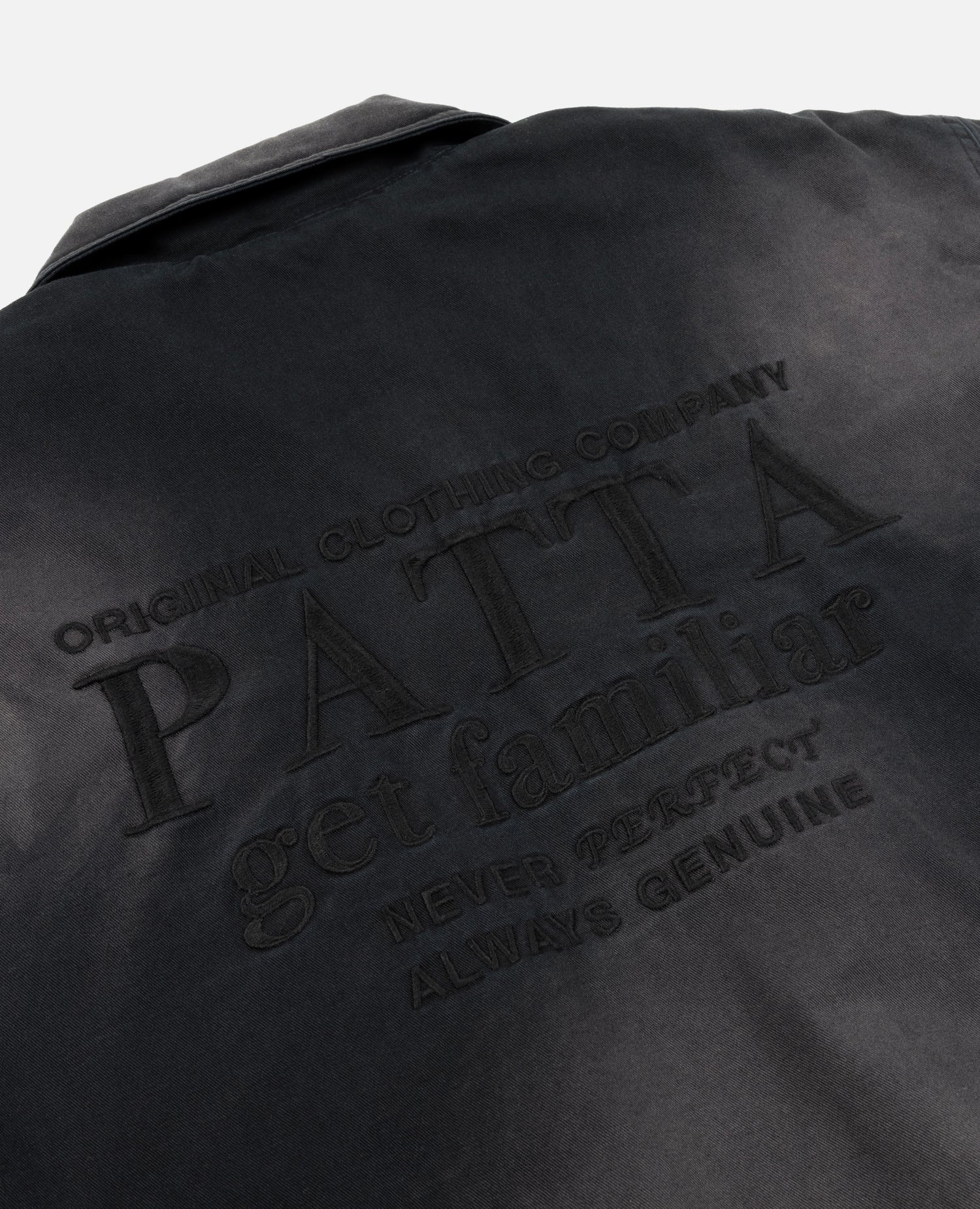 Patta Sun Bleached Jacket (Black)