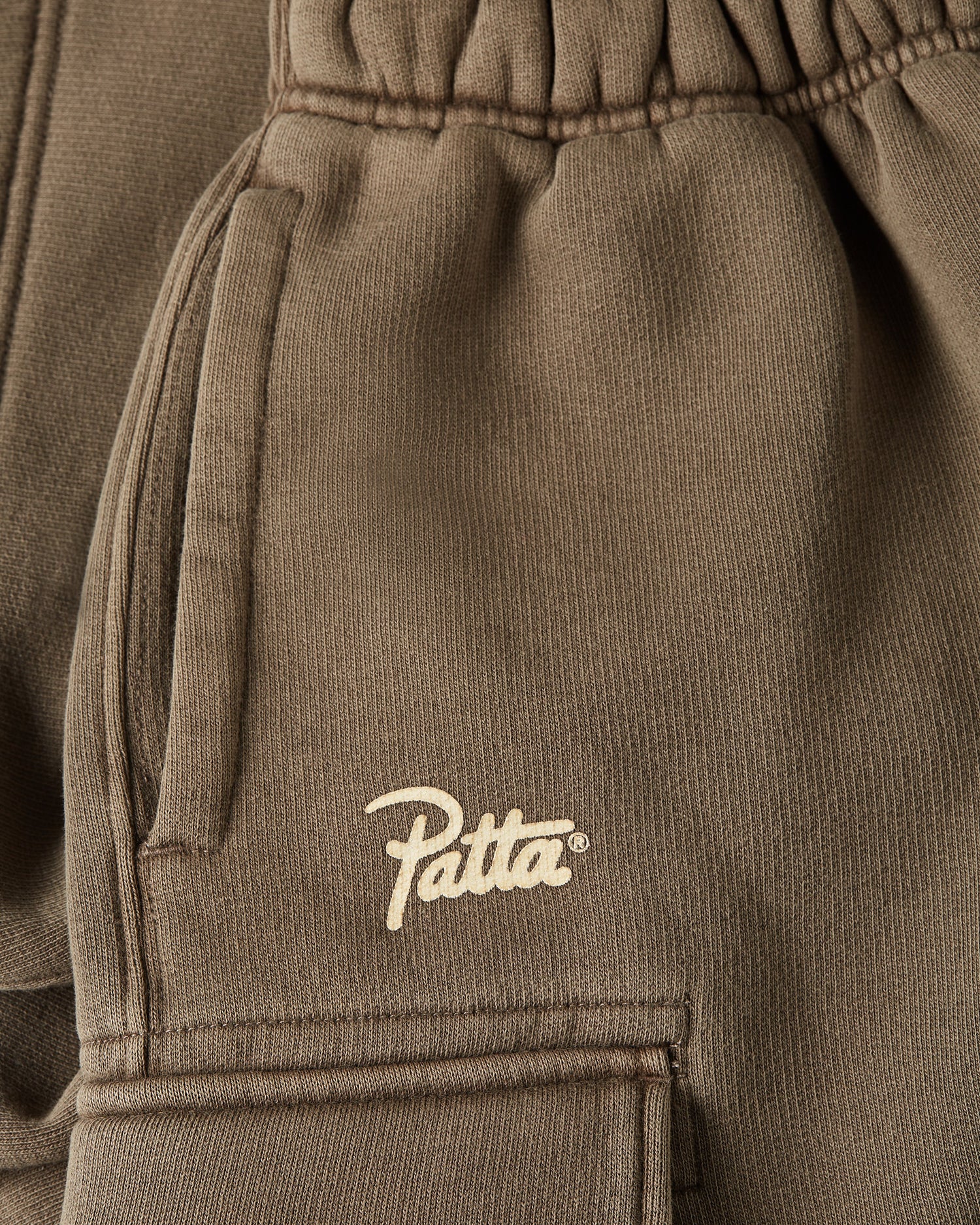 Patta Classic Washed Cargo Jogging Shorts (Morel)
