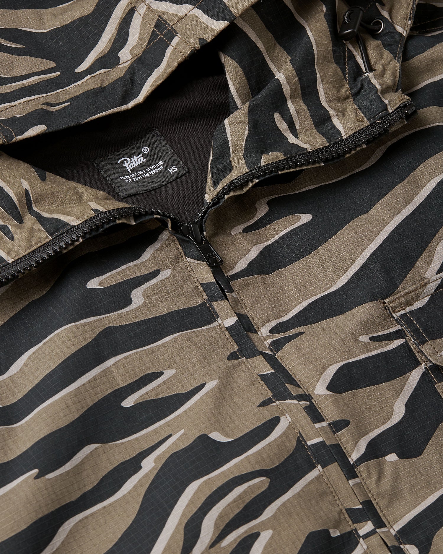 Patta Tiger Stripe Camo Ripstop Jacket (Multi)