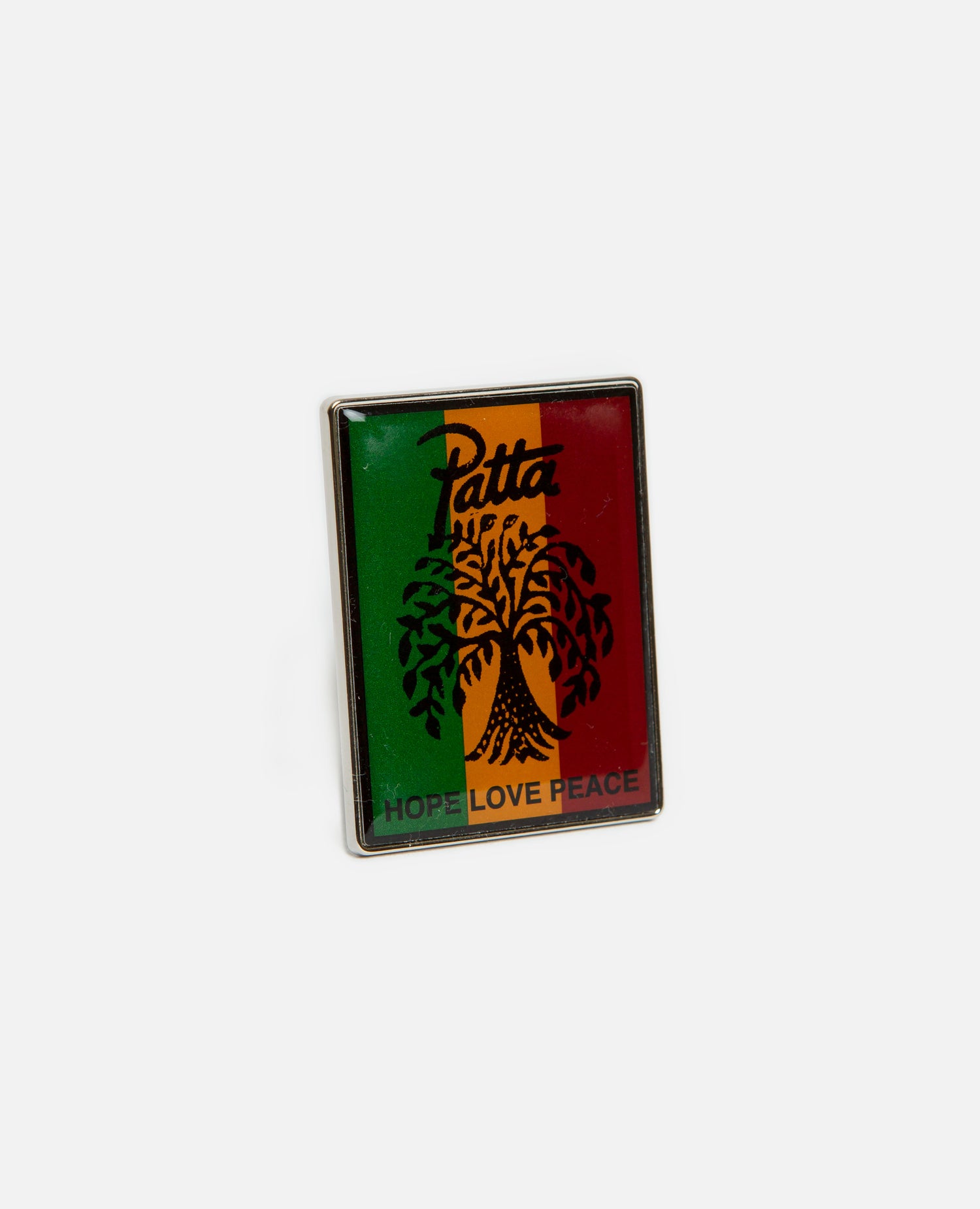 Patta Tree Of Life Pin (Dill/Ocre / Red Pear)