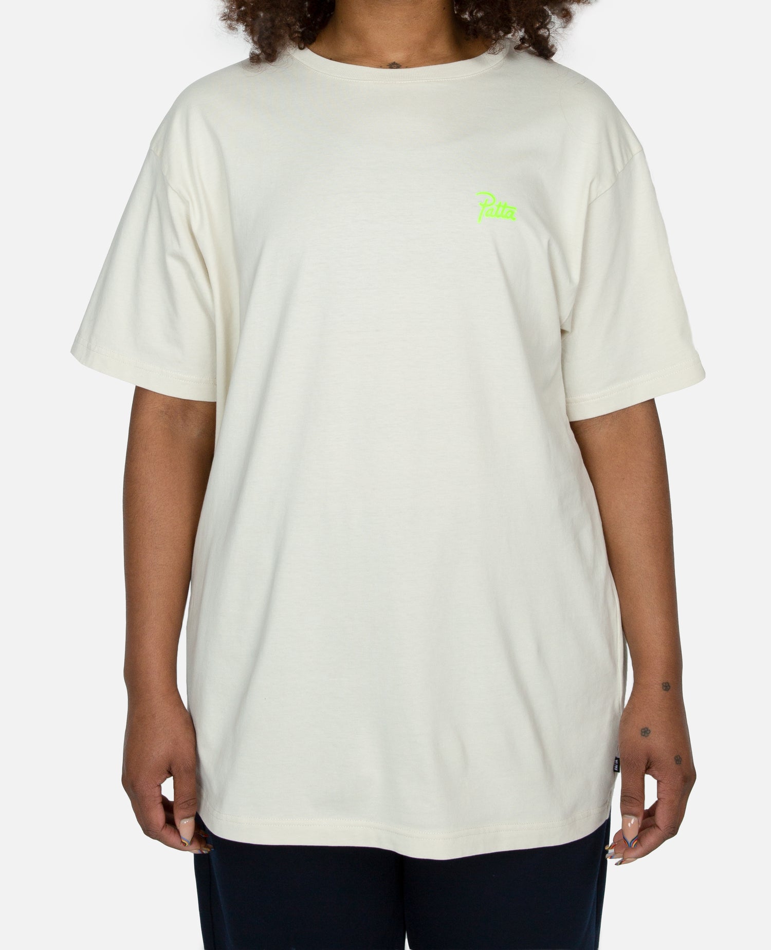 Patta Block Print Panther T-Shirt (Silver Birch)