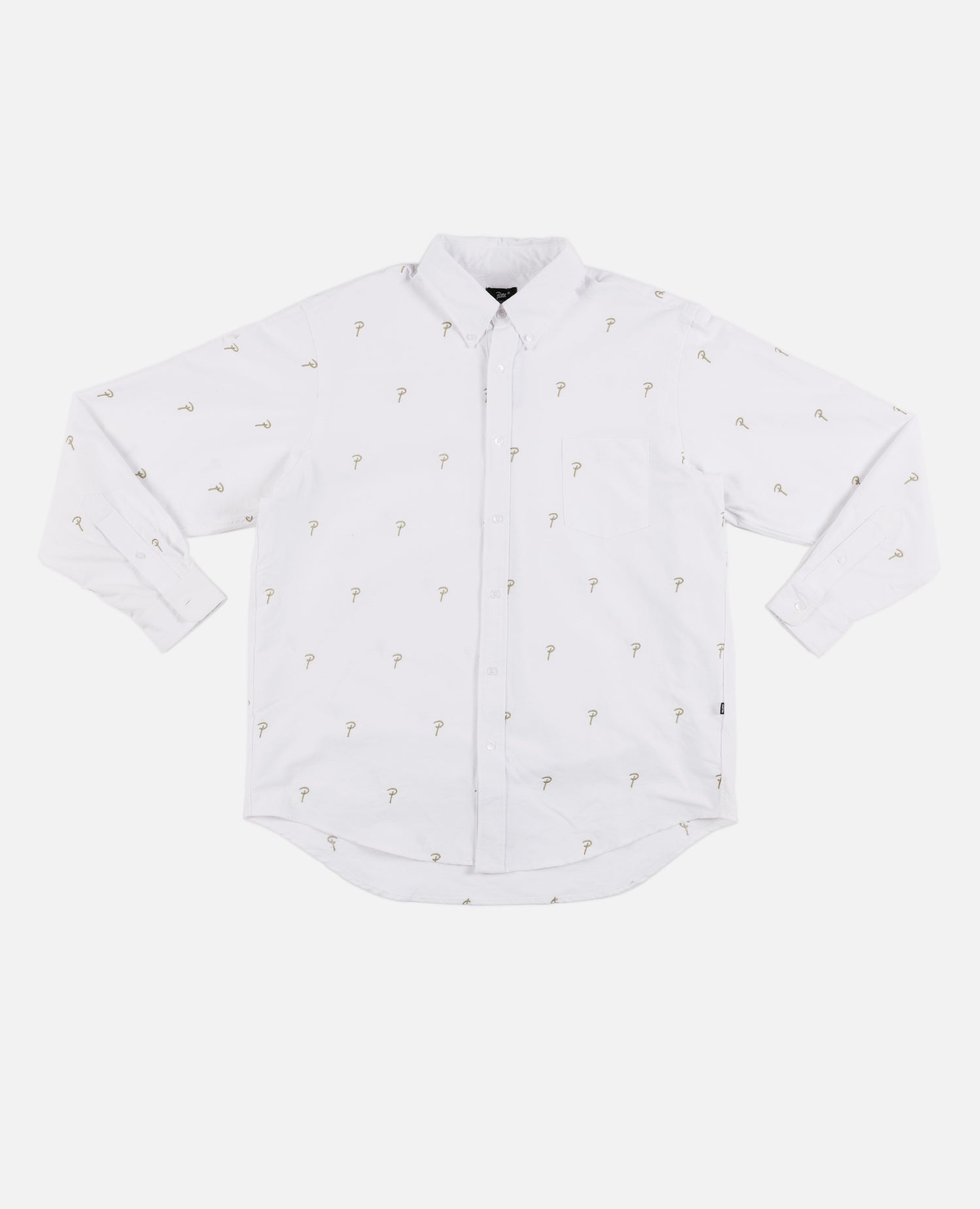 Patta Oxford Longsleeve Shirt (White)