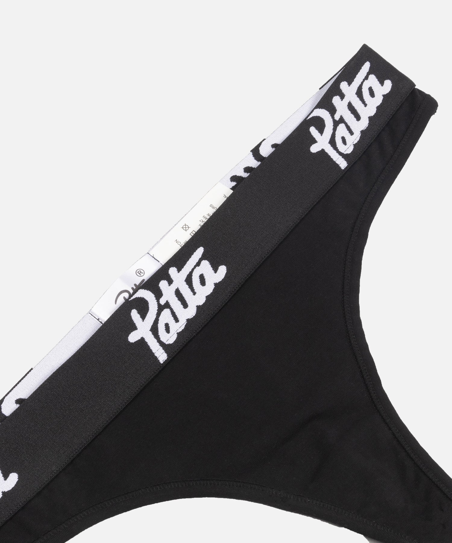 Patta Underwear Women Thong (Black)