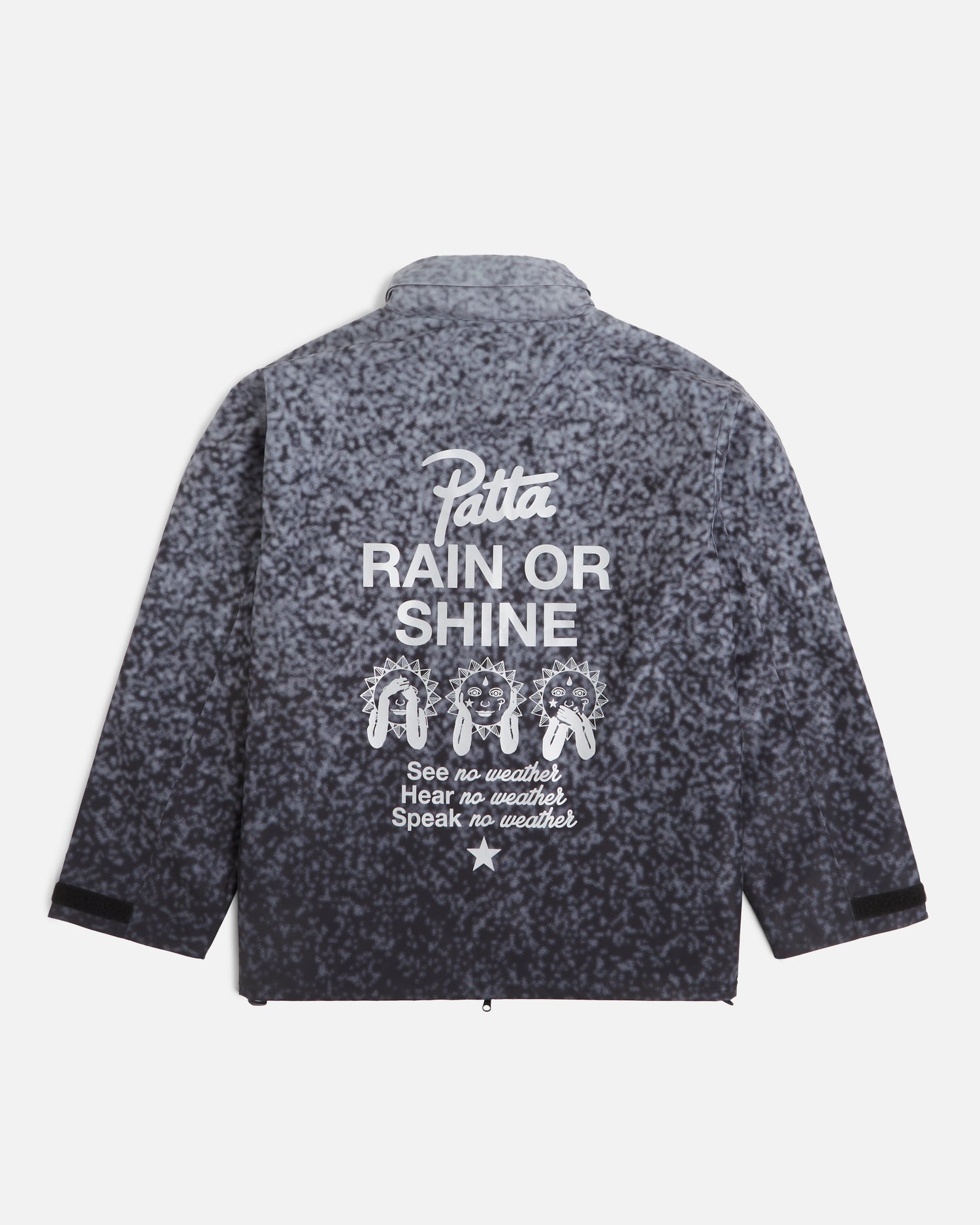 Patta x Converse Rain or Shine Jacket (Black Gradient)