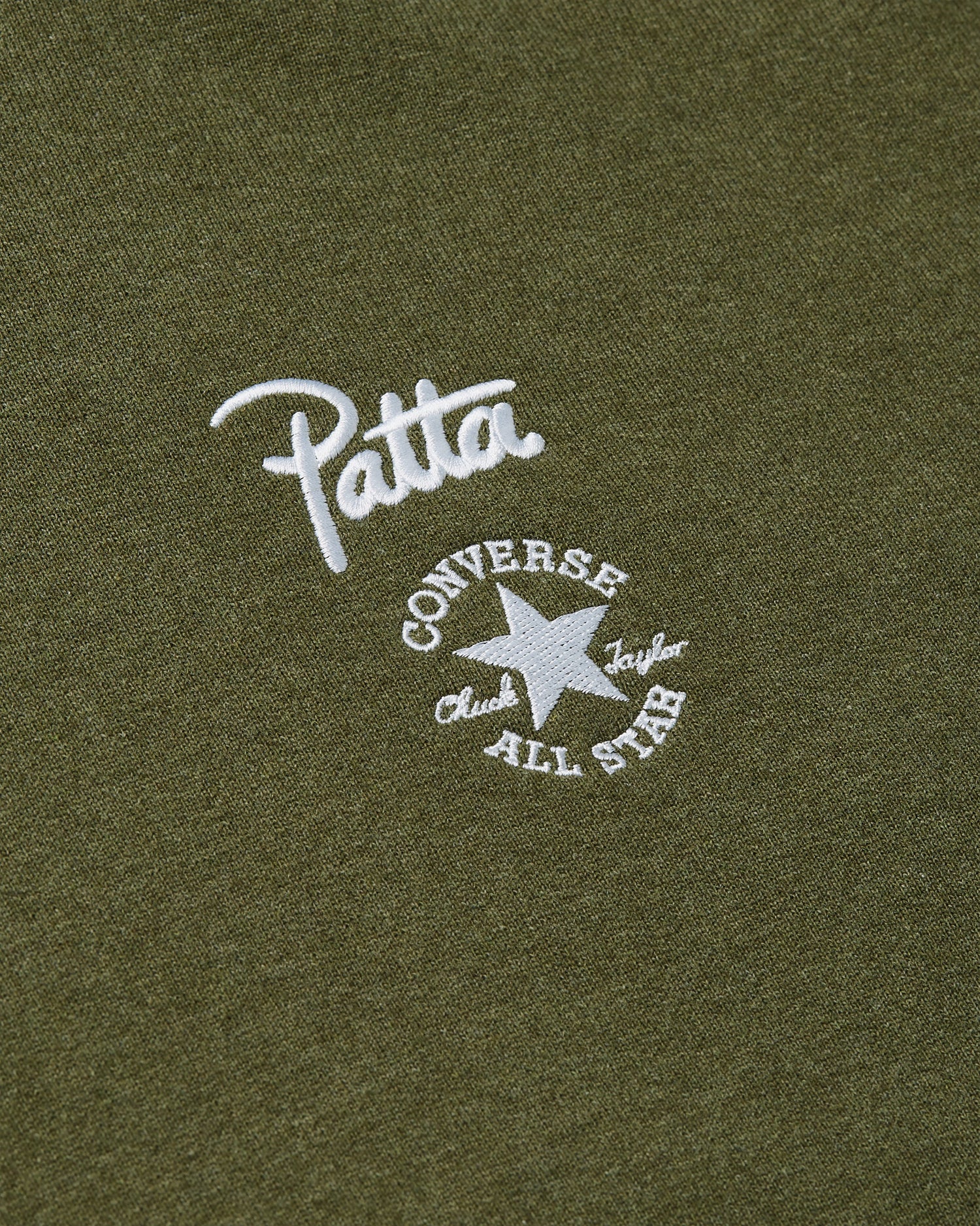 Patta x Converse Rain or Shine Hooded Sweater (Utility Green Heather)