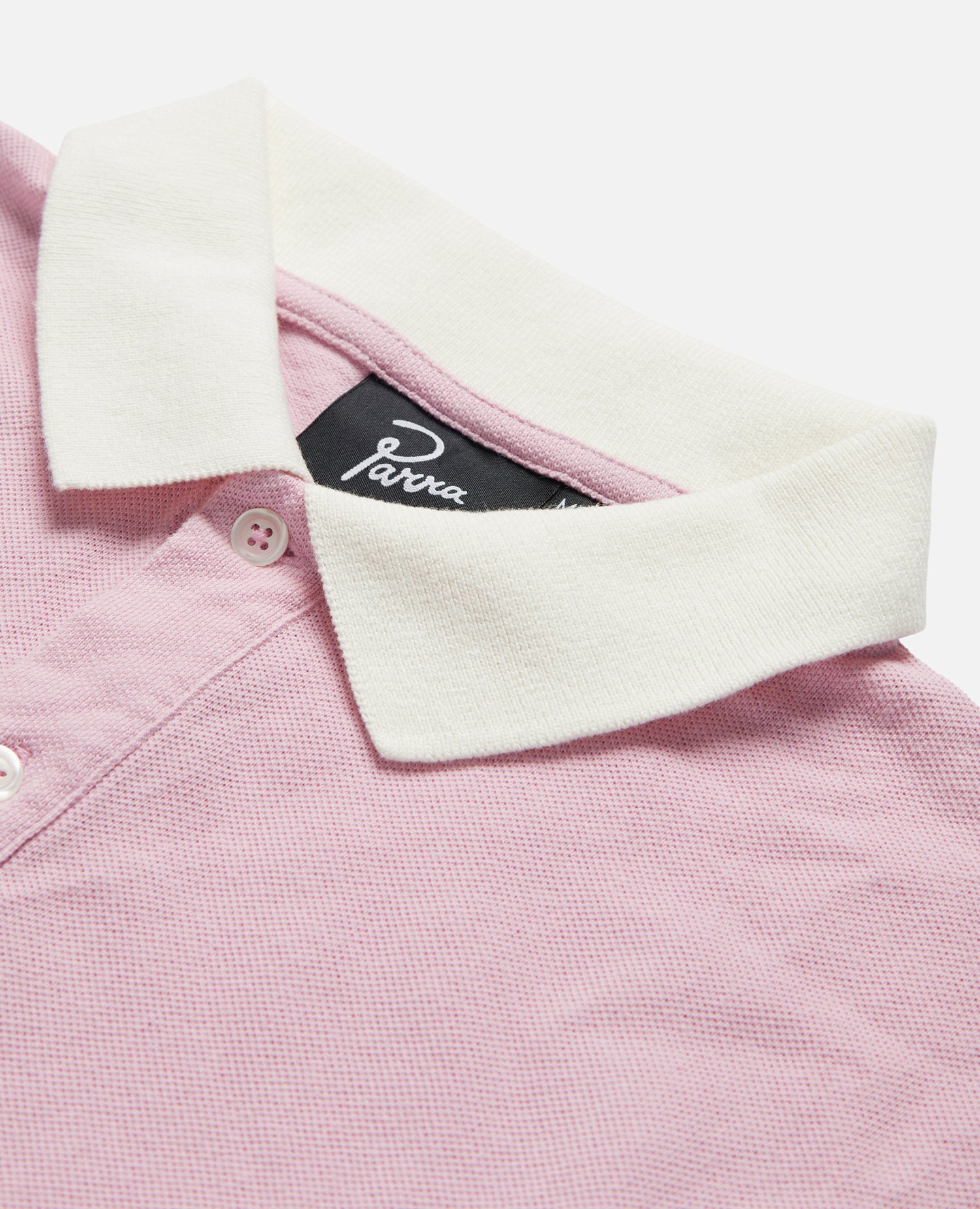 byParra Winged Logo Polo Shirt (Pink/Off White)