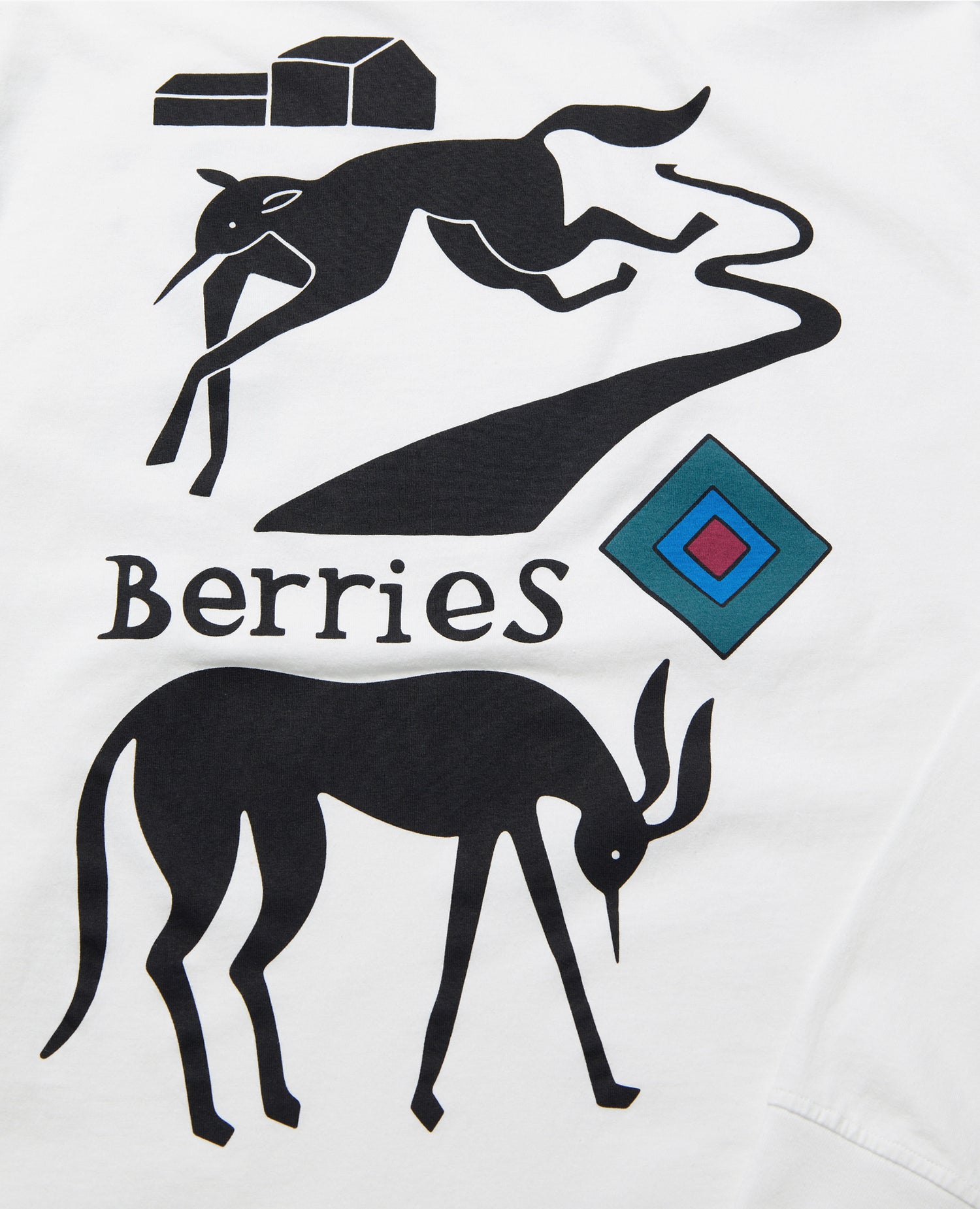 byParra The Berry Farm Long Sleeve T-shirt (White)