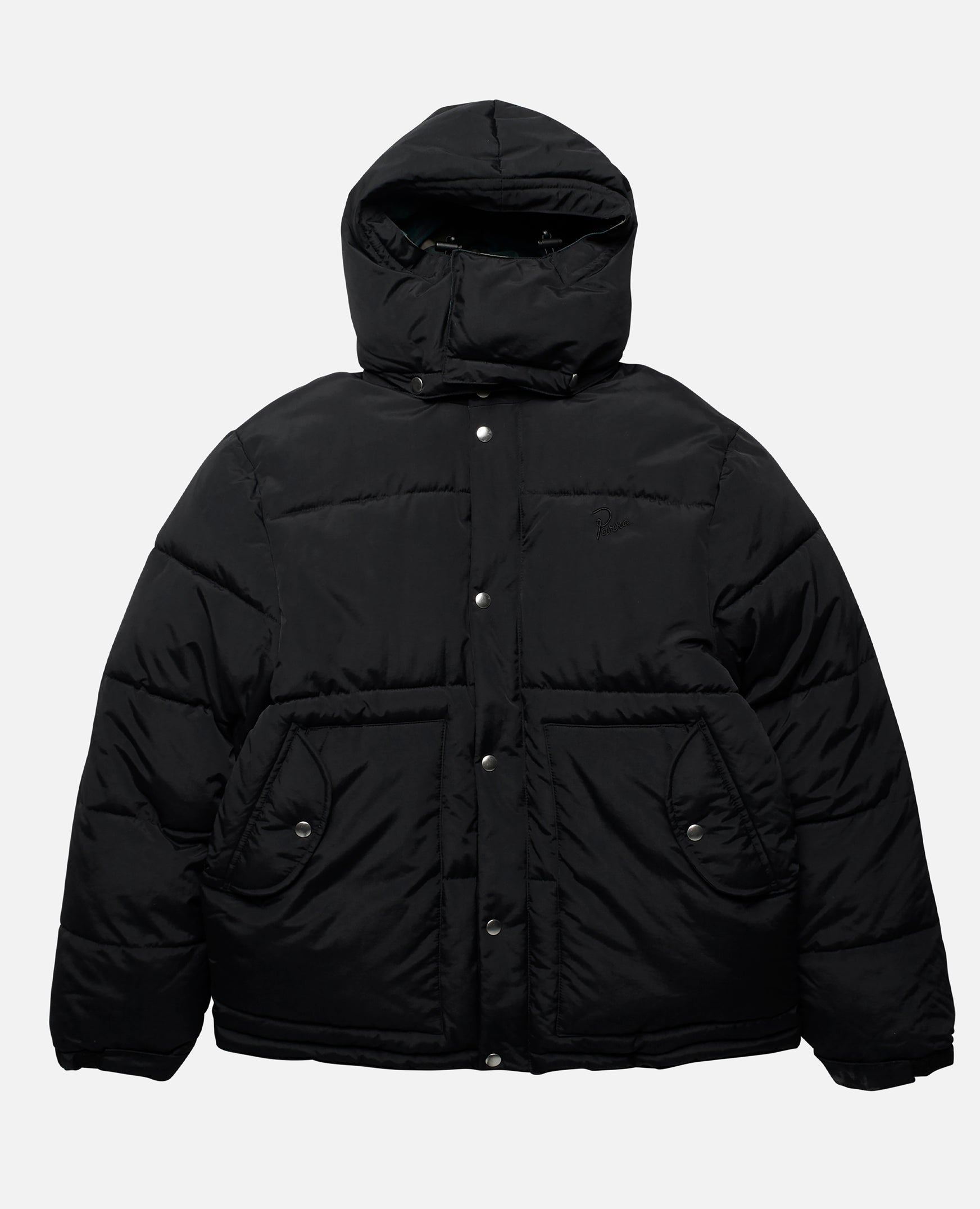 byParra Trees In Wind Puffer Jacket (Black)