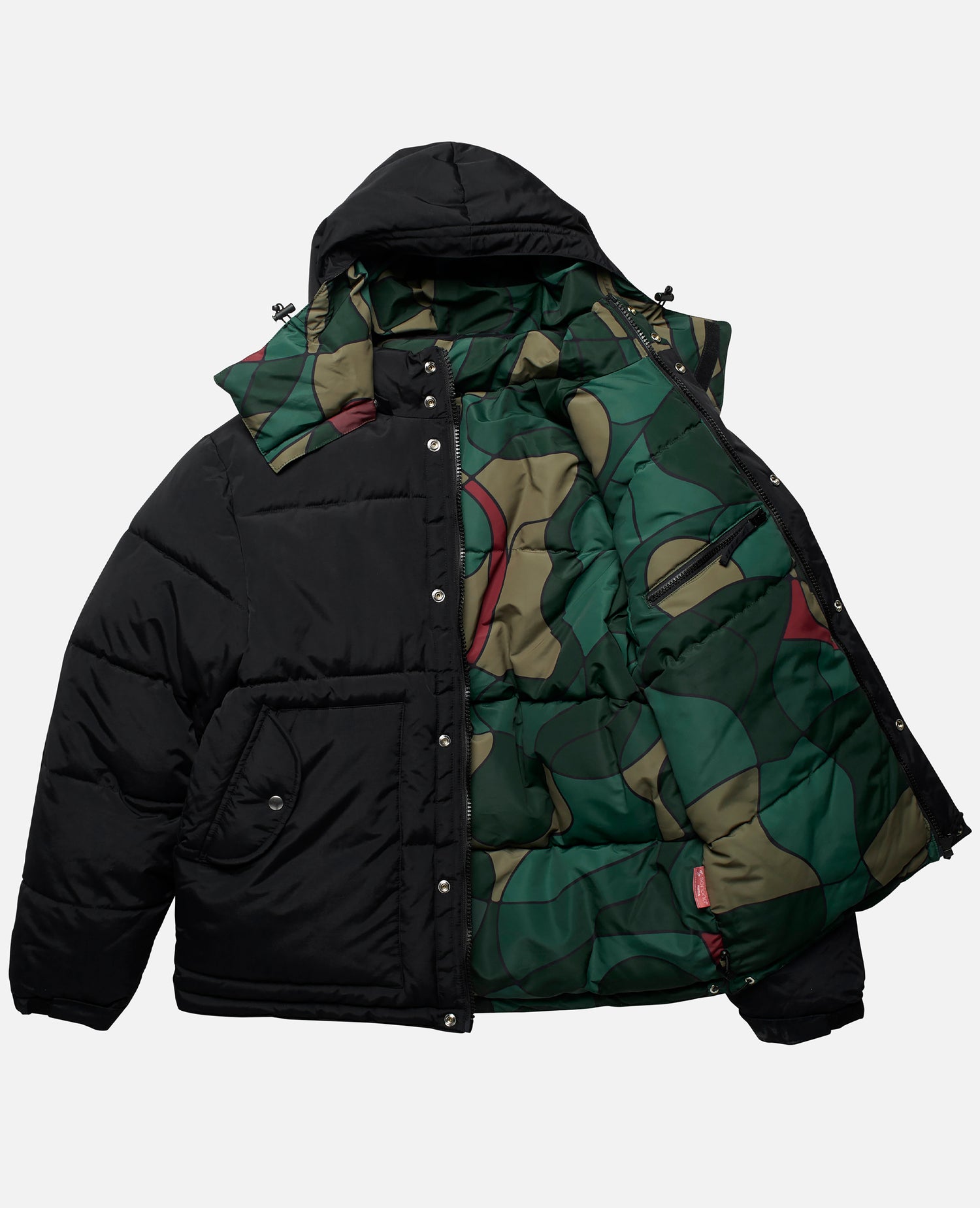 byParra Trees In Wind Puffer Jacket (Nero)