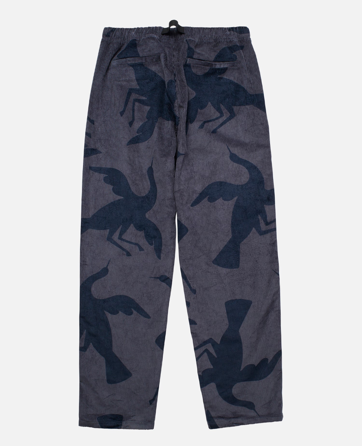 by Parra Clipped Wings Corduroy Pants (Greyish Blue)