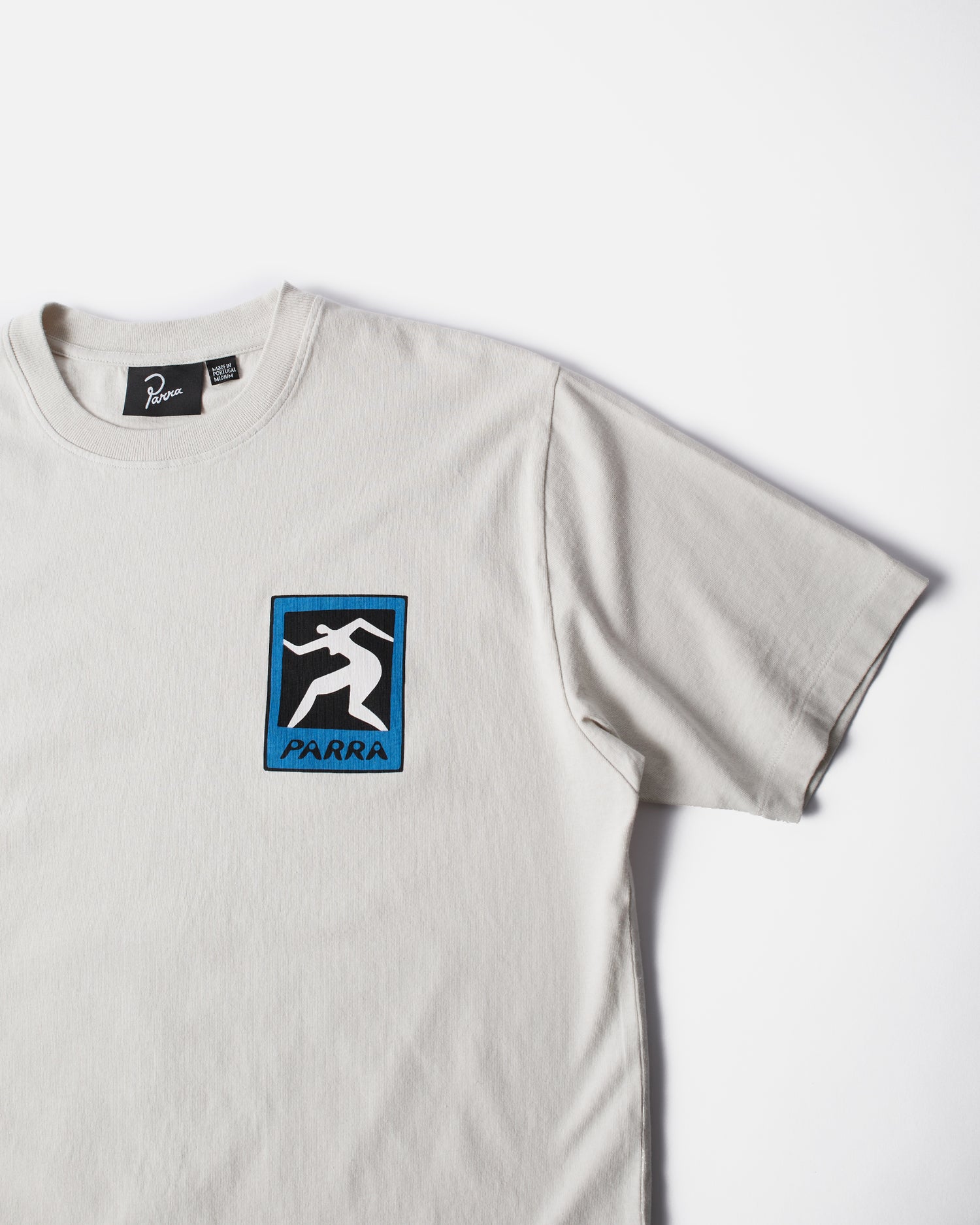T-shirt byParra Pigeon Legs (grigio chiaro)