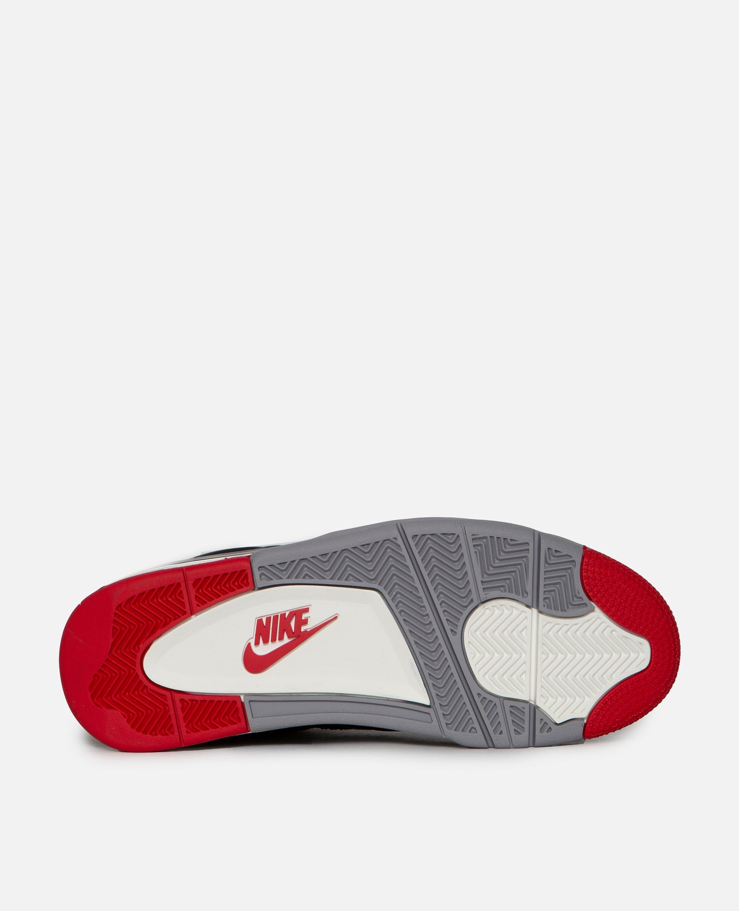 Nike Air Jordan 4 Retro (Black/Fire Red-Cement Grey-Summit White)