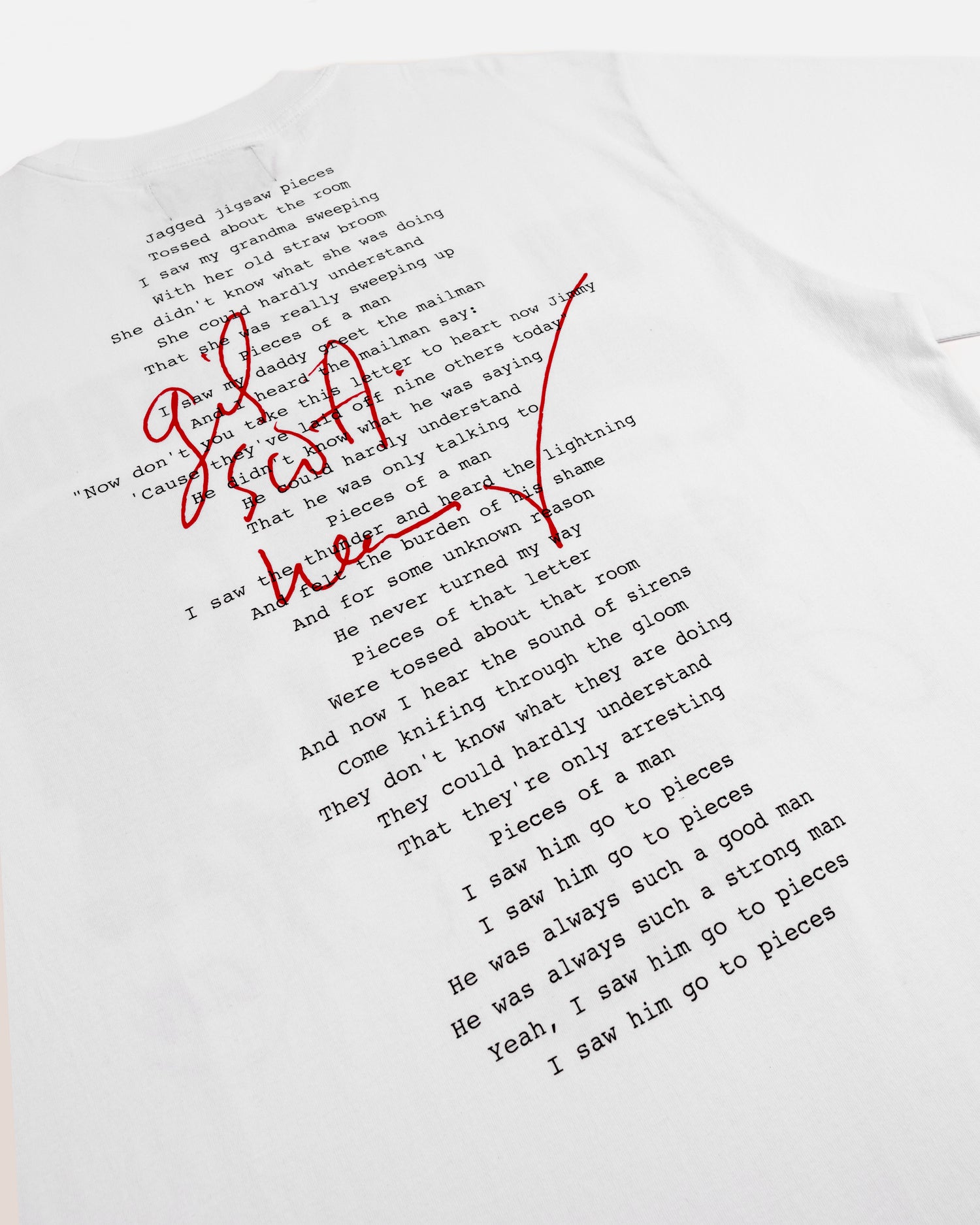 T-shirt a maniche lunghe Awake NY X Gil Scott Heron (Bianco)