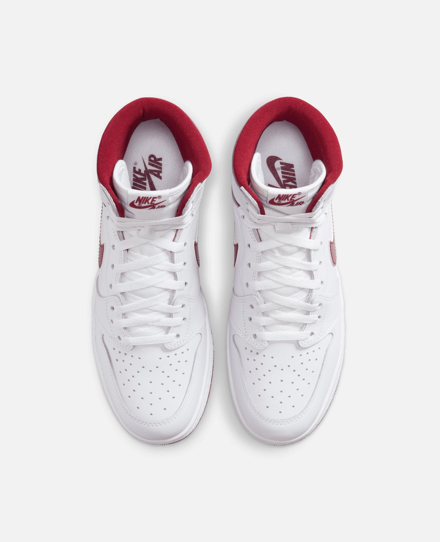 Nike Air Jordan 1 Hi 85 (Blanc/Team Rouge-Blanc)