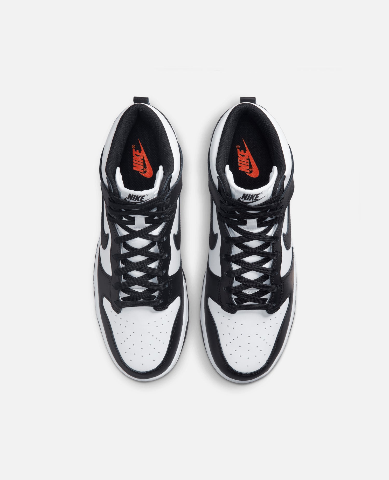 Nike Dunk High Retro (White/Black-Total Orange)
