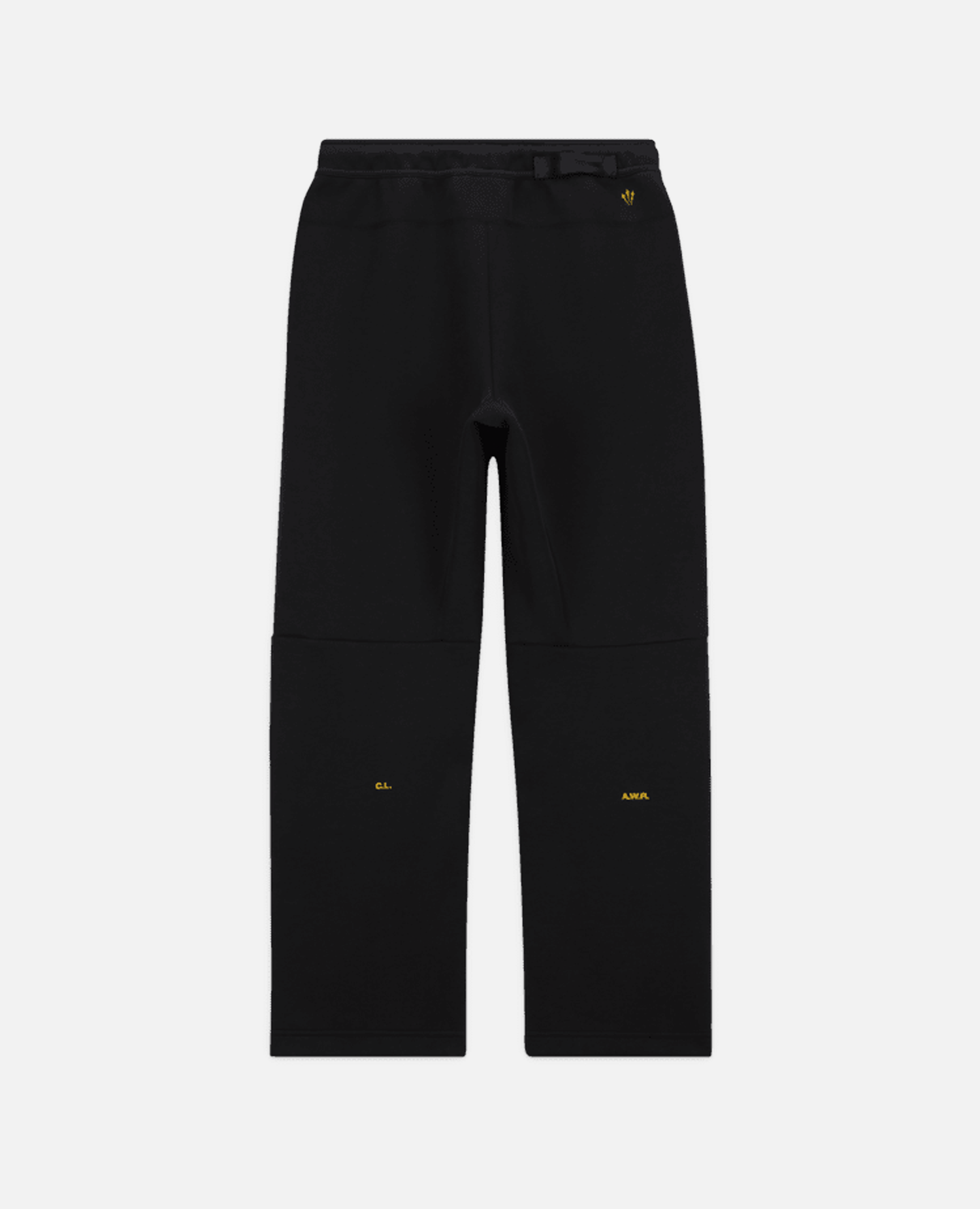 Nike NOCTA Tech Fleece Open Hem Sweatpants (Black/University Gold)