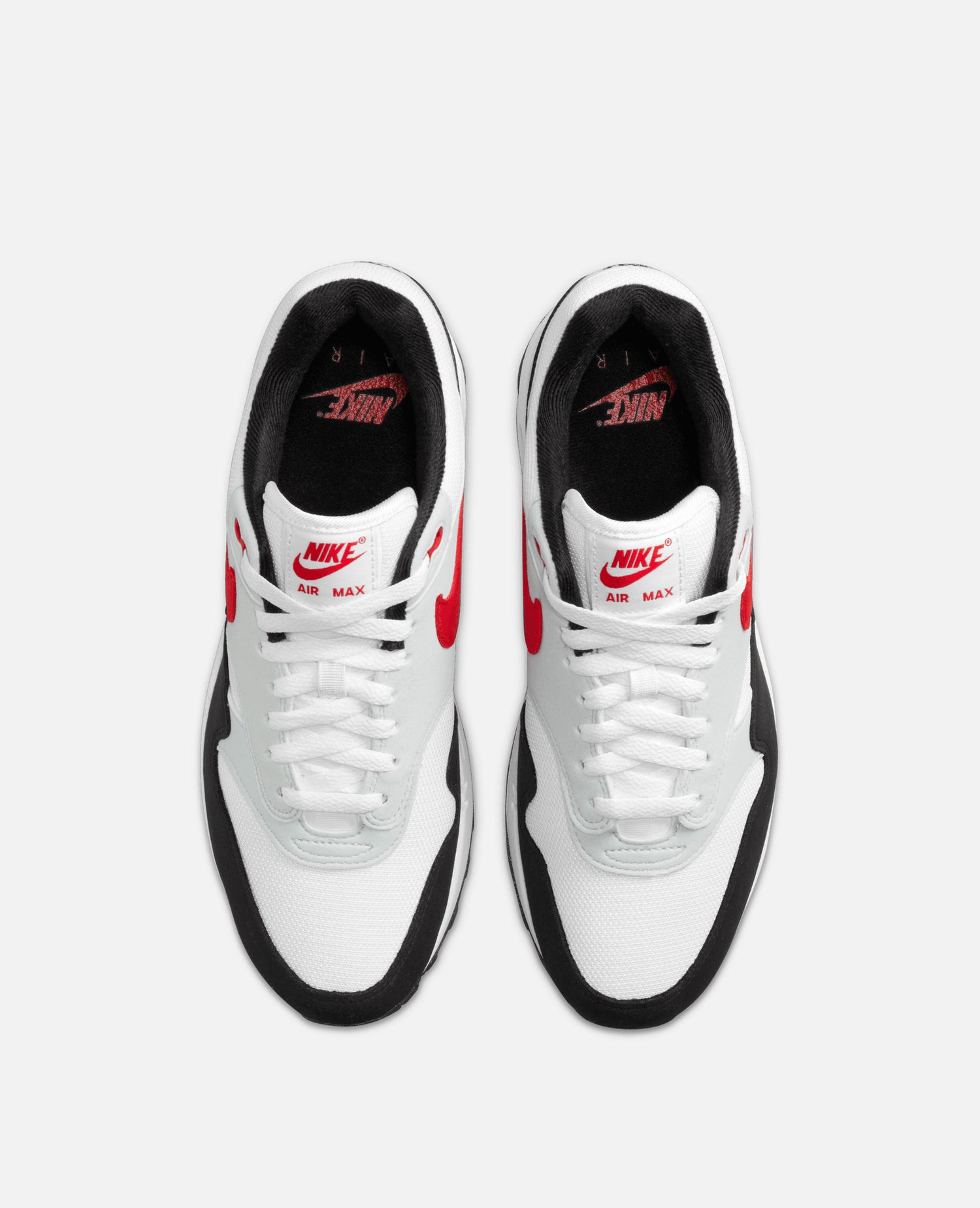 Nike Air Max 1 (White/University Red-Pure Platinum-Black)