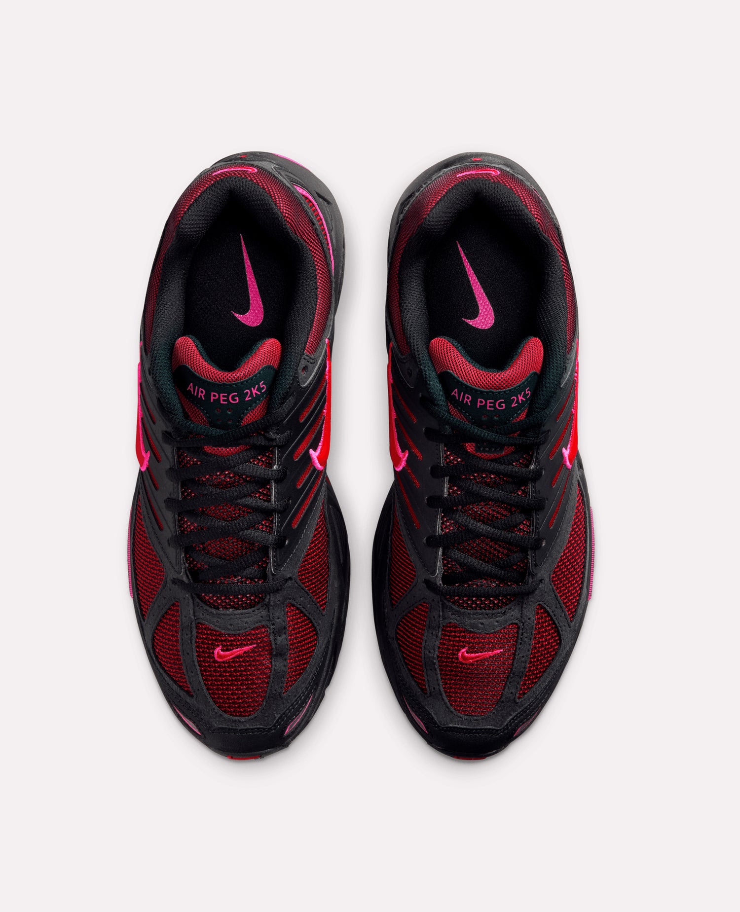 Nike Air Peg 2K5 (Noir/Rouge Feu-Rose Fierce)
