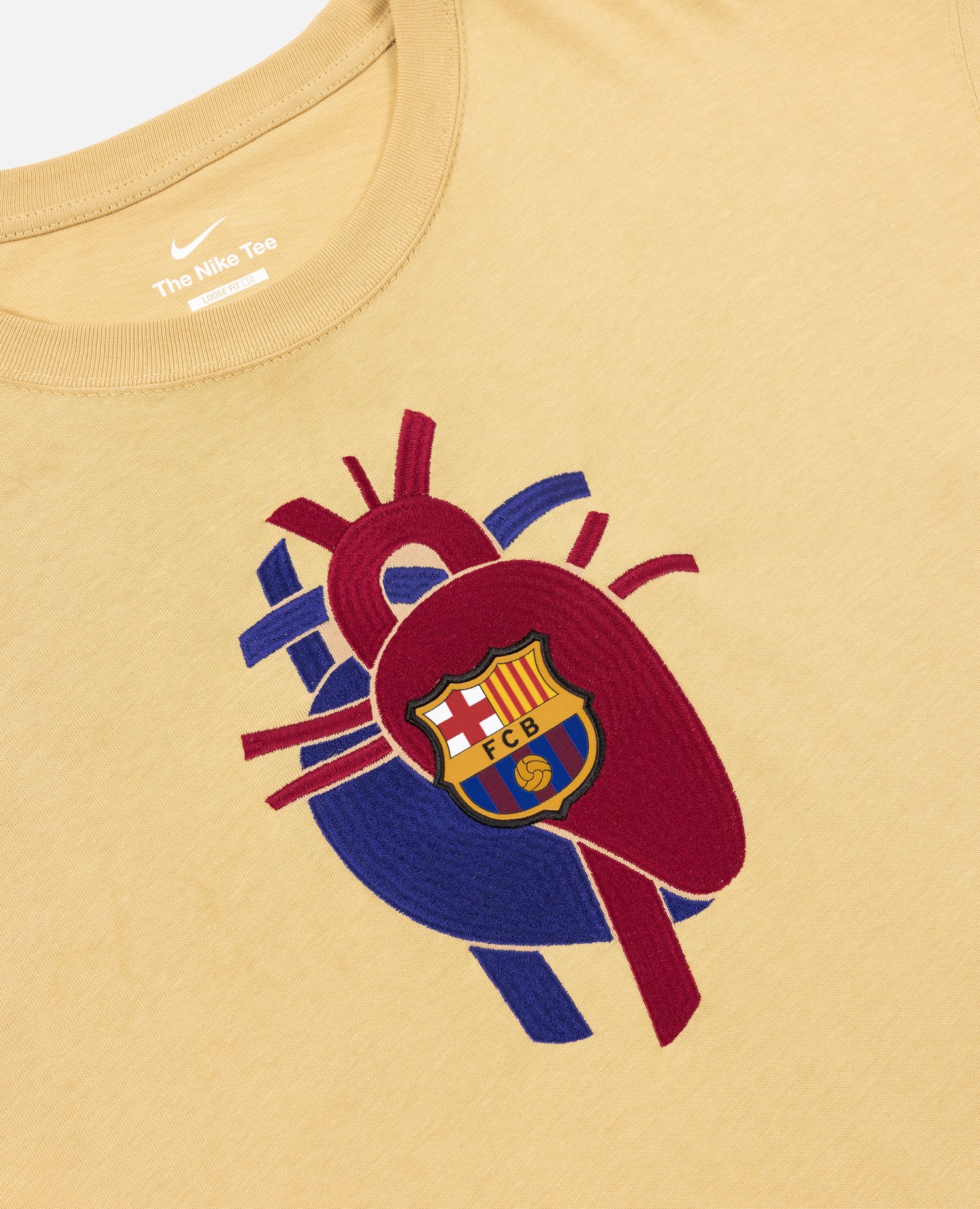 T-Shirt FCB x Patta Culers del Món (Sésame) 