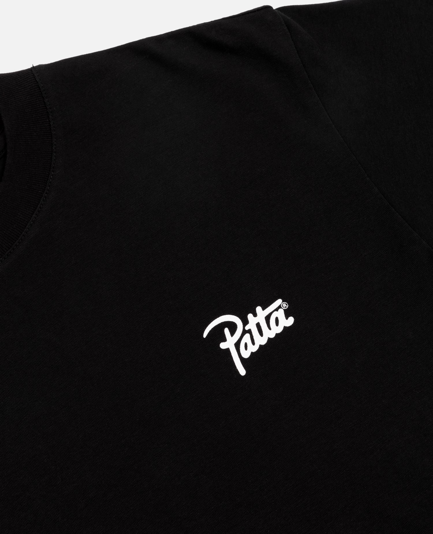 Patta Femme Ruched T-Shirt Dress (Black)