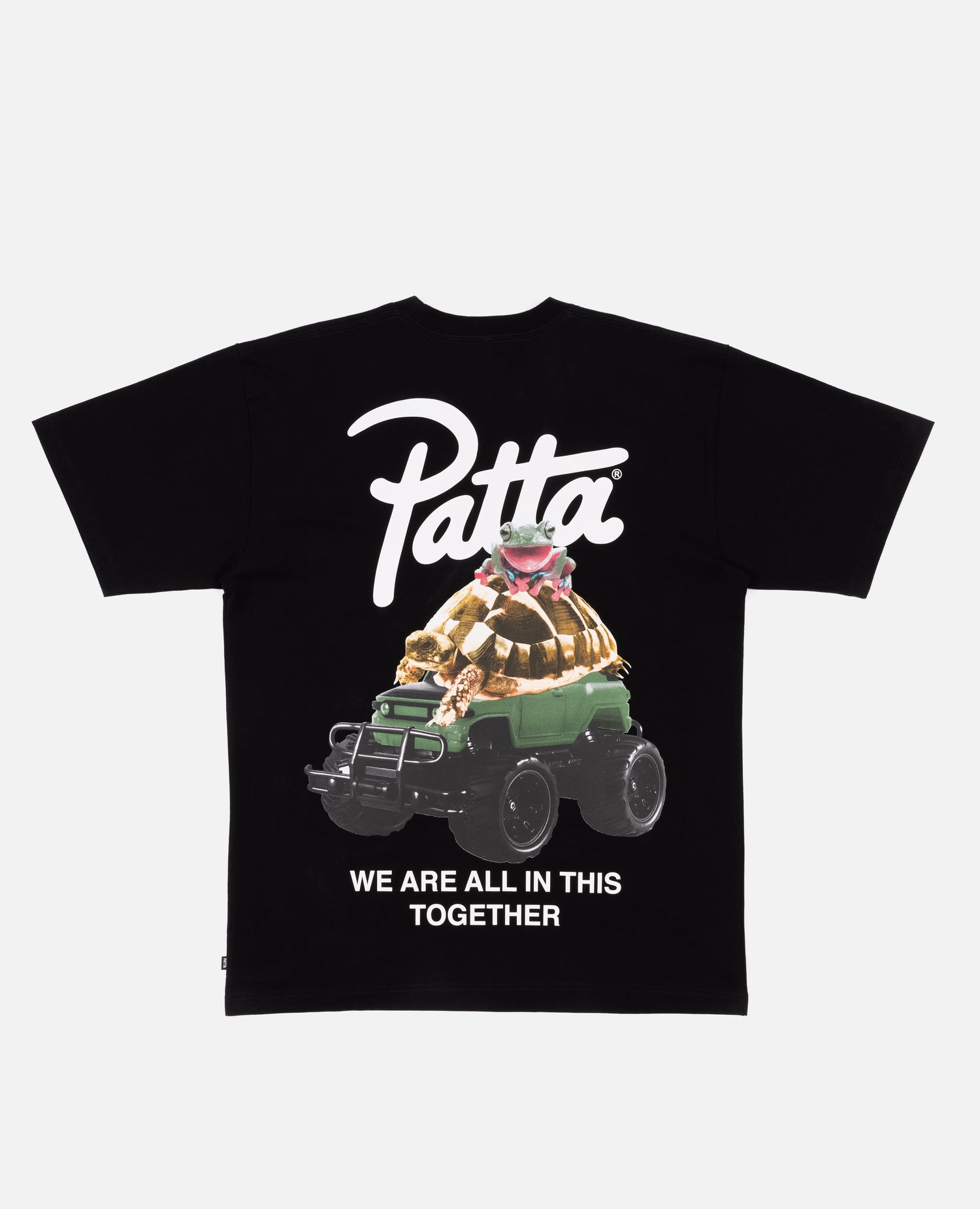 T-shirt animal Patta (noir)