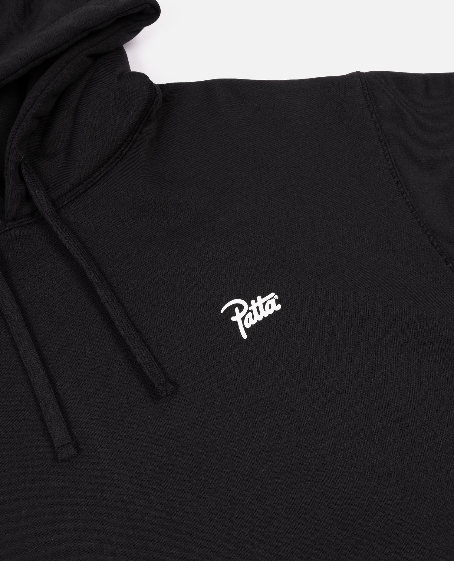 Patta Fovever And Always Boxy Hooded Sweater (Black)
