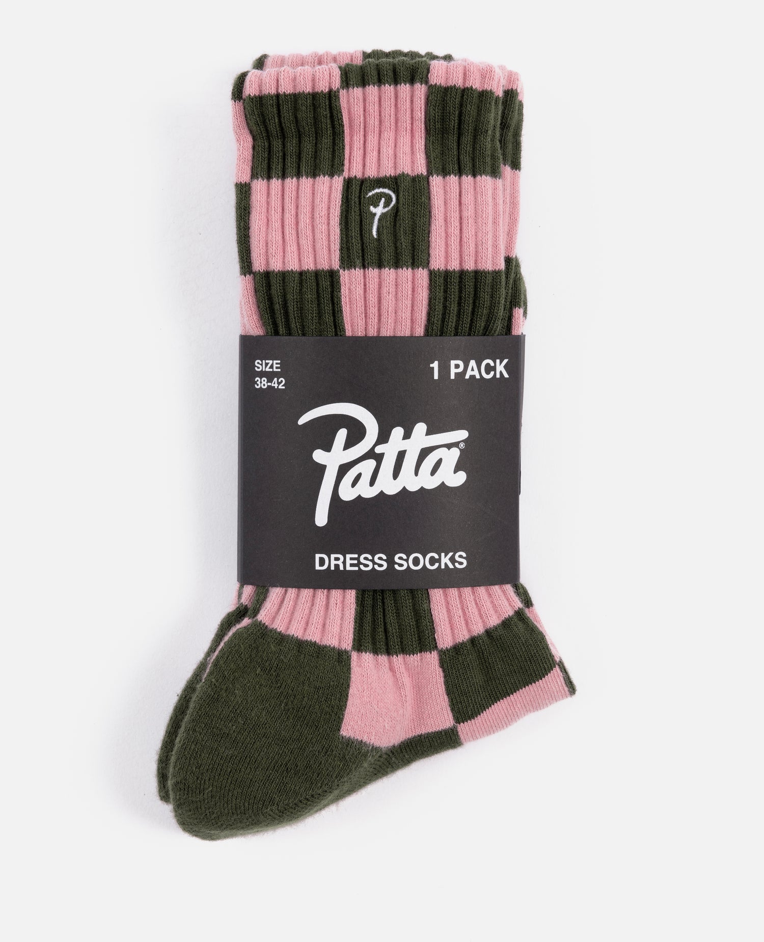 Patta Lot de 1 chaussettes de sport bicolores (coccinelle/rose bégonia)
