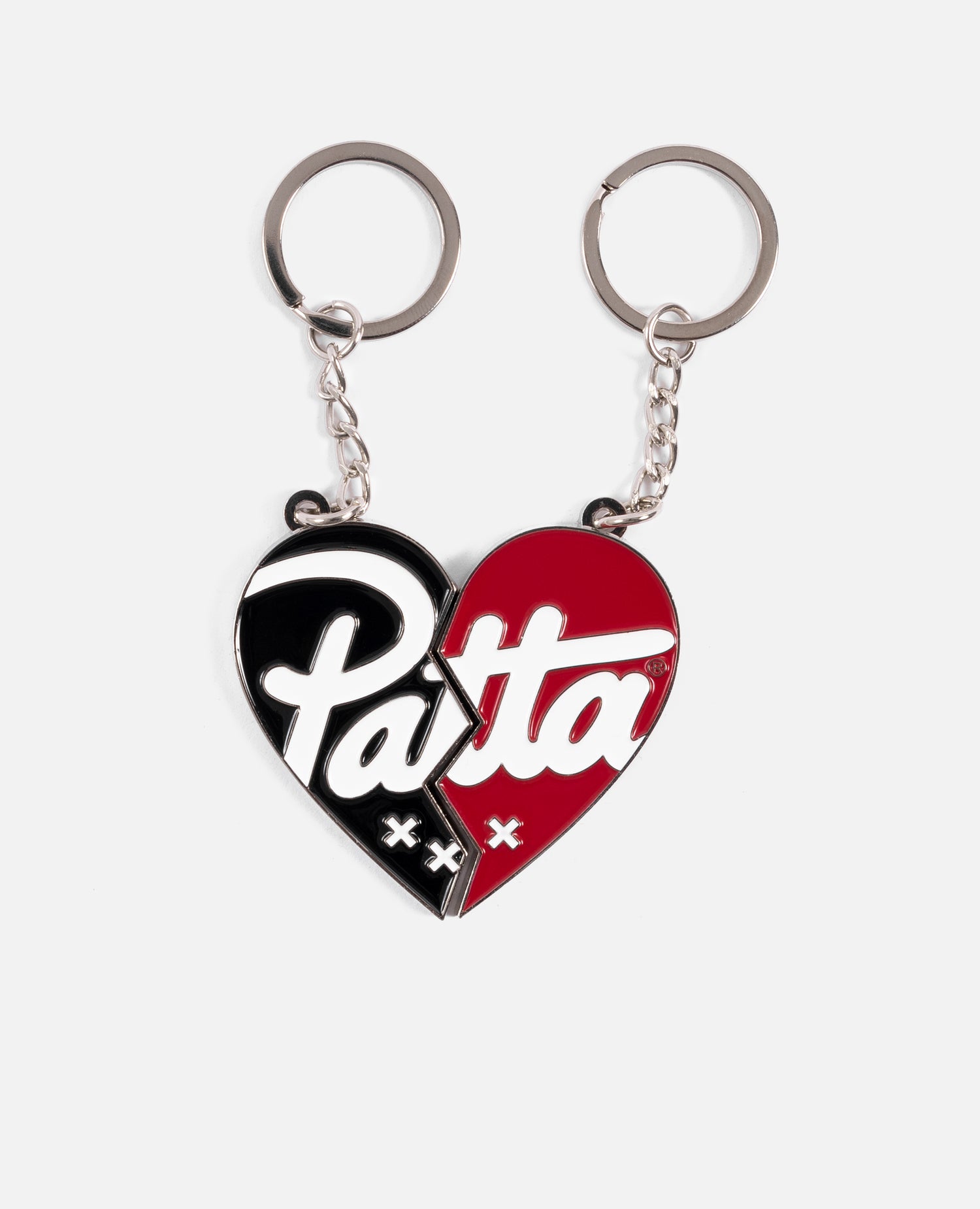 Porte-clés Patta Heart (Noir/Rouge)