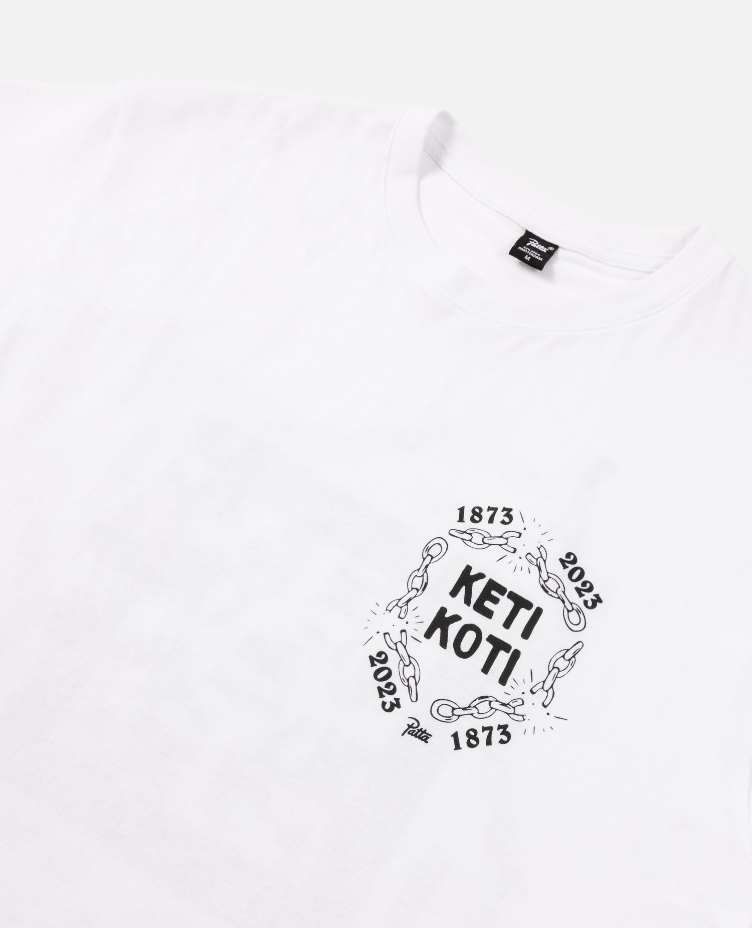 T-shirt Patta Keti Koti 2023 (blanc)