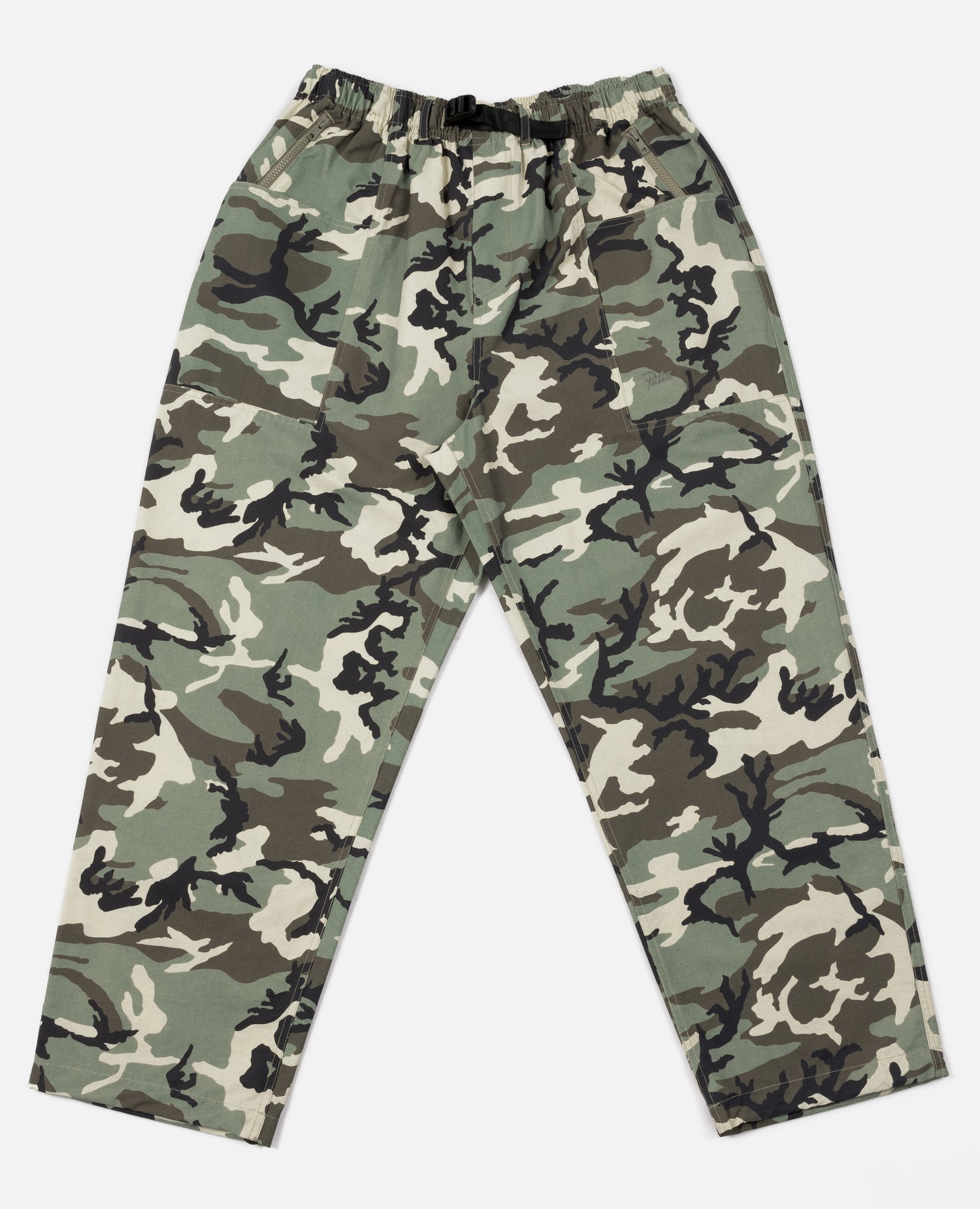 Chino tactique avec ceinture camouflage Patta (Multi/Woodland Camo)