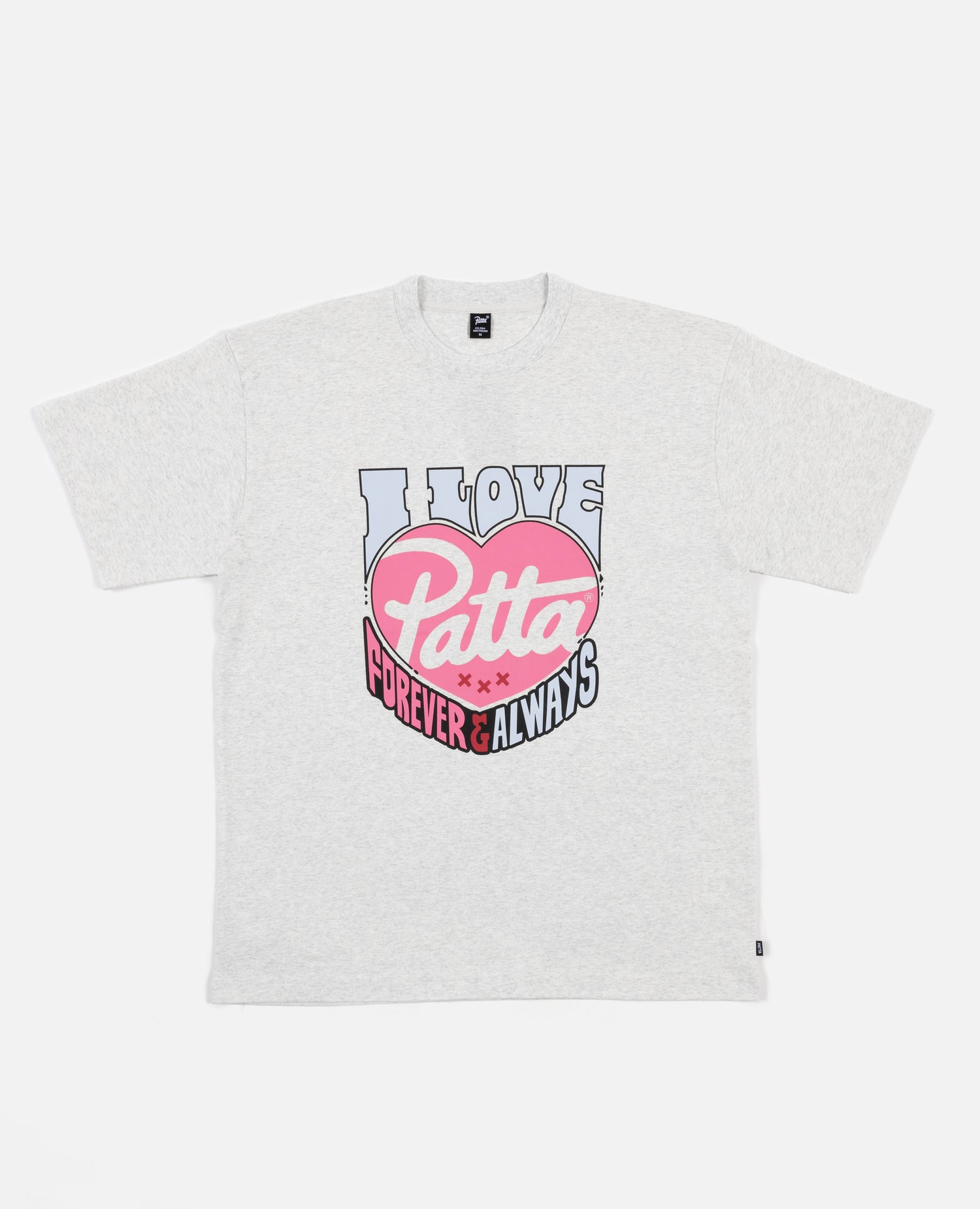 T-shirt Patta Forever And Always (gris mélange)