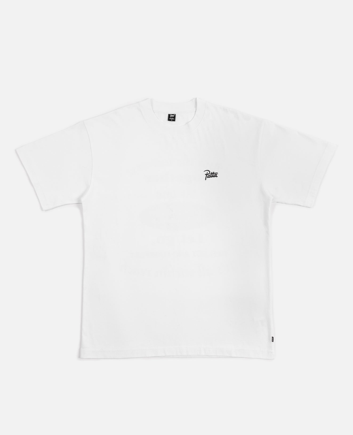 T-shirt délavé Patta Reflect And Manifest (blanc)