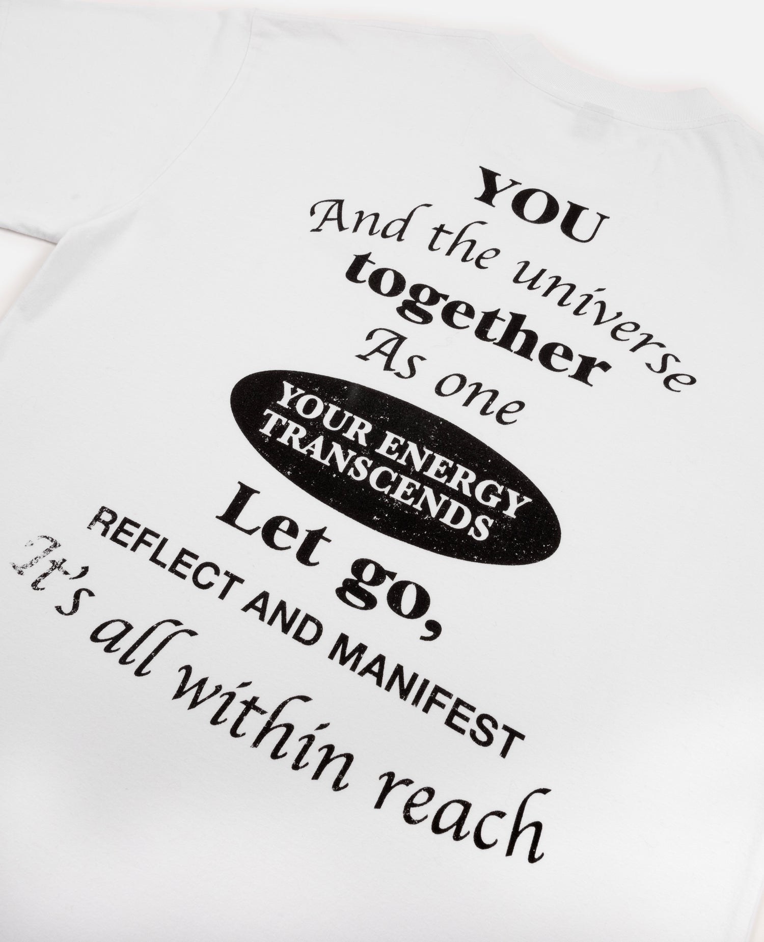 T-shirt délavé Patta Reflect And Manifest (blanc)