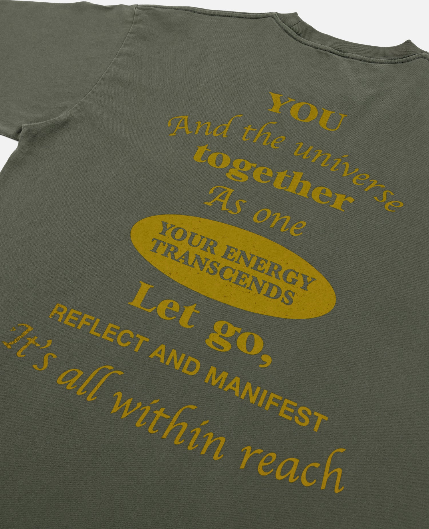 T-shirt délavé Patta Reflect And Manifest (Coccinelle)