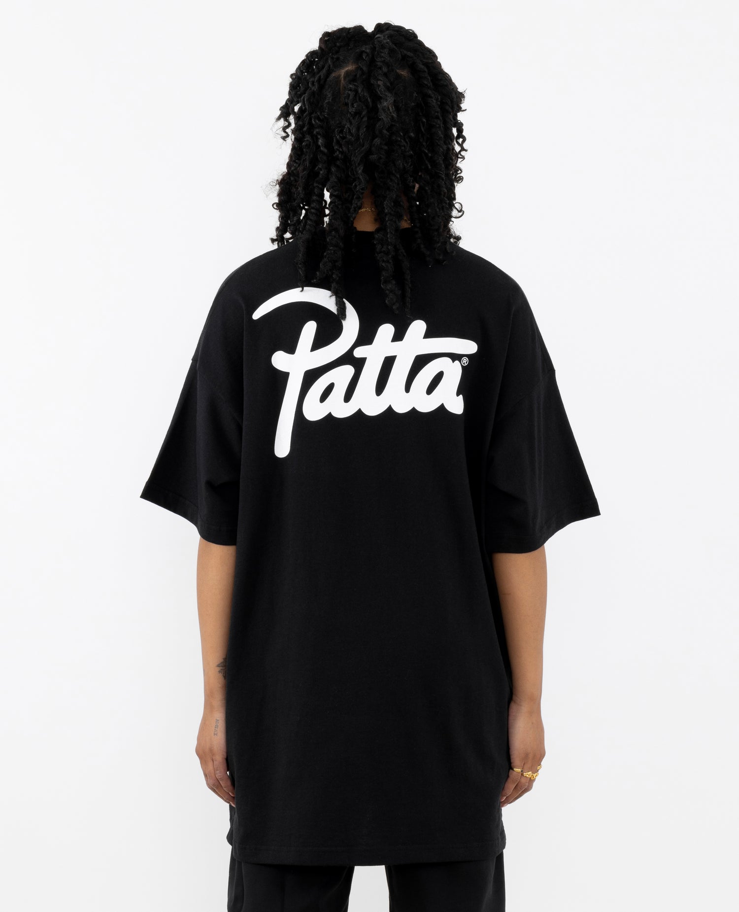Patta Femme Basic Dress T-Shirt (Black)