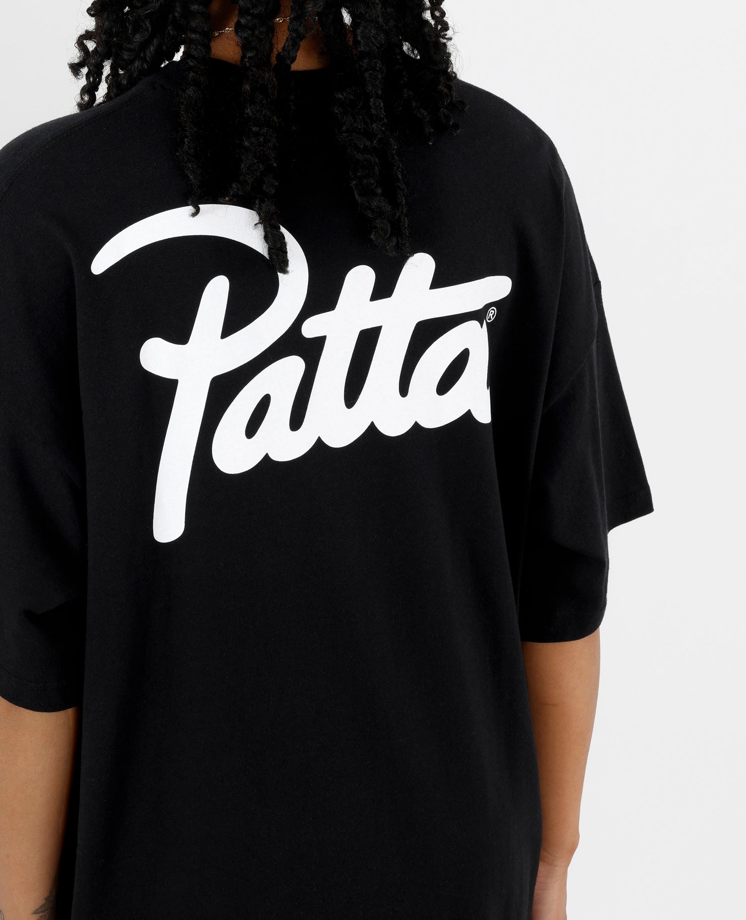 Patta Femme Basic Dress T-Shirt (Black)