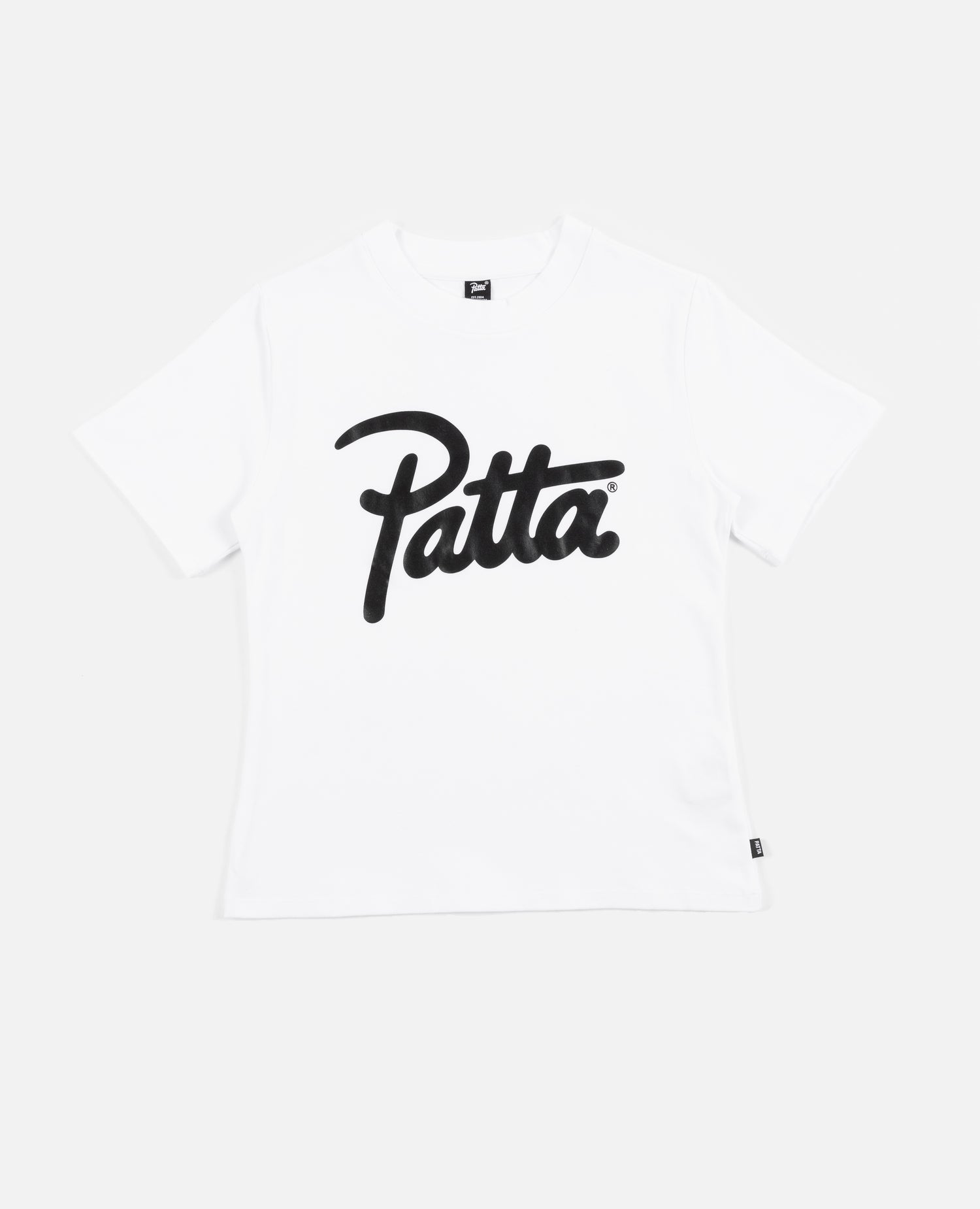T-shirt aderente basic Patta Femme (bianca) 