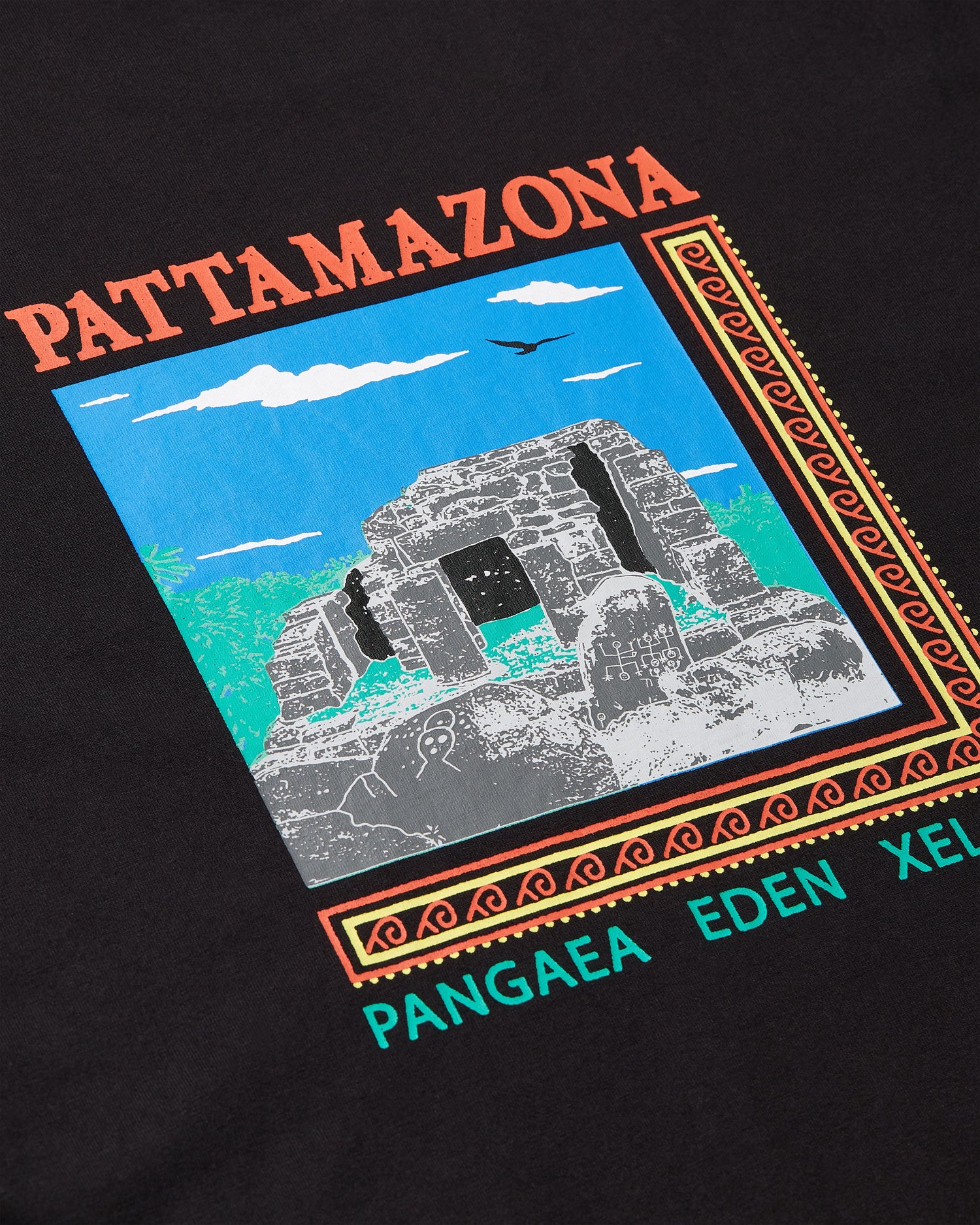 Maglietta Patta Pattamazona (Nera)