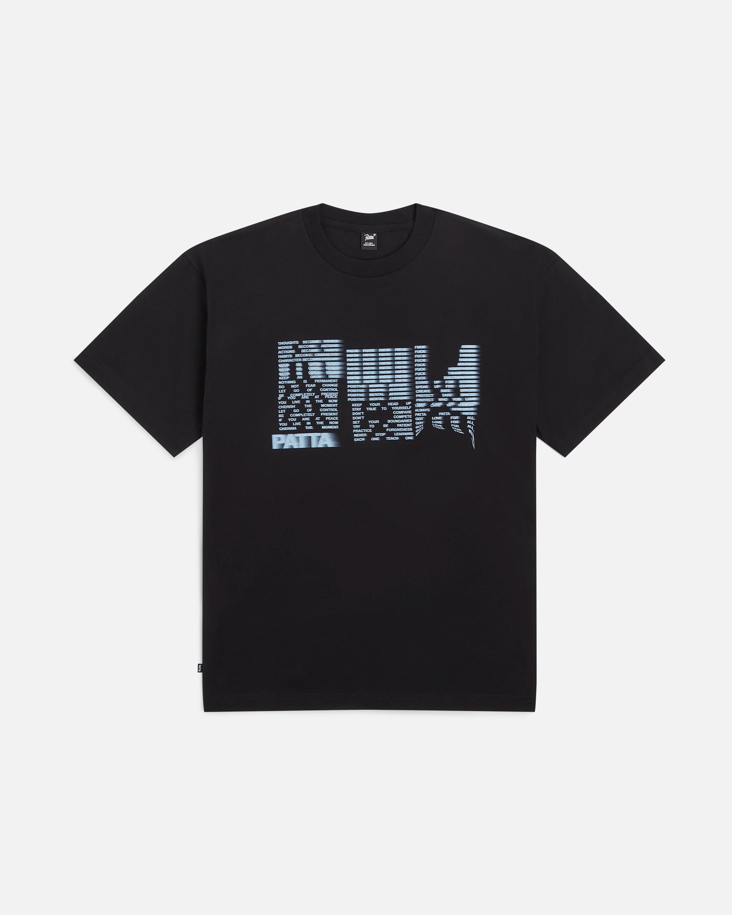 T-shirt Patta Glitch (Noir)