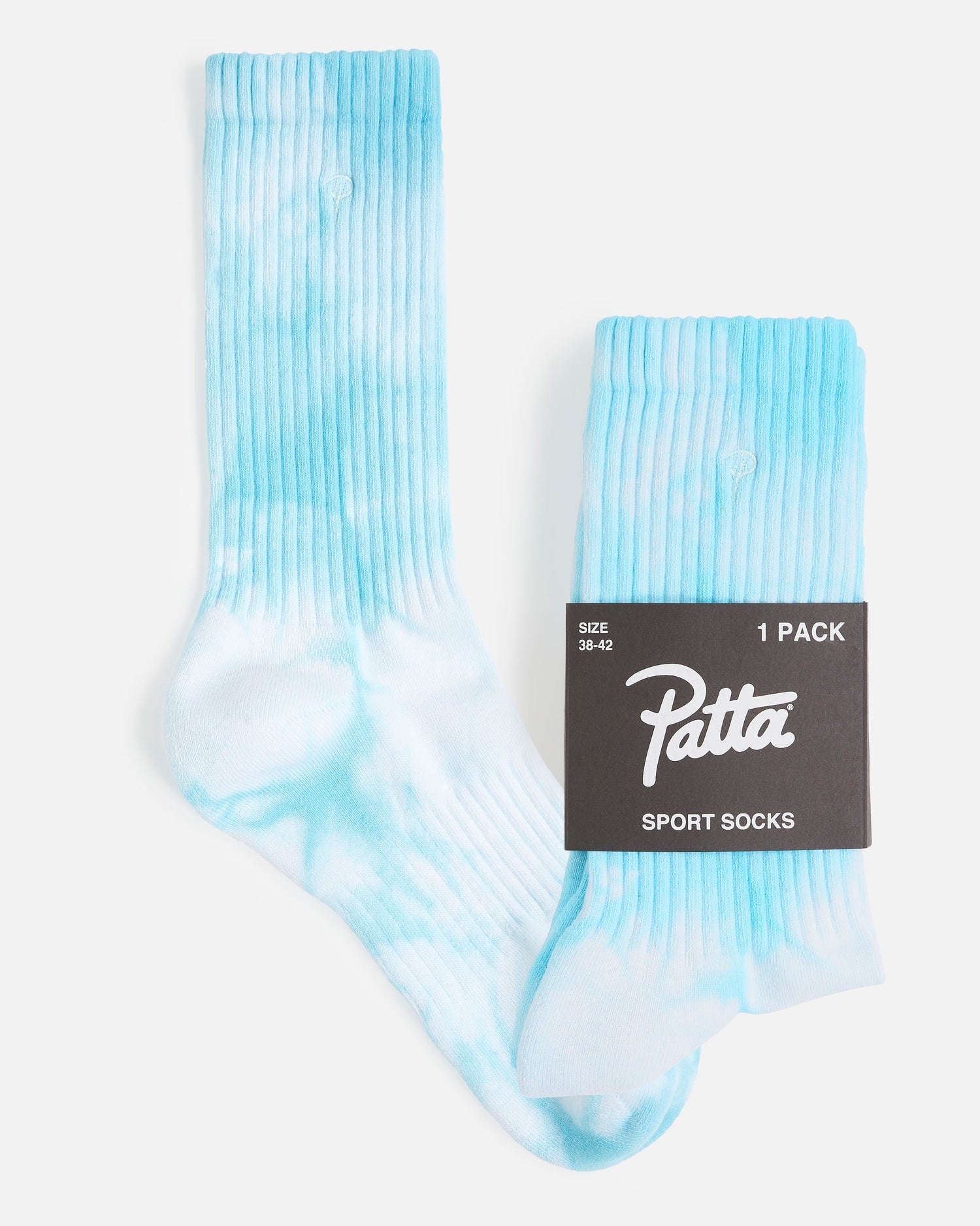 Chaussettes de sport avec logo Patta Tie Dye Script (Multi)
