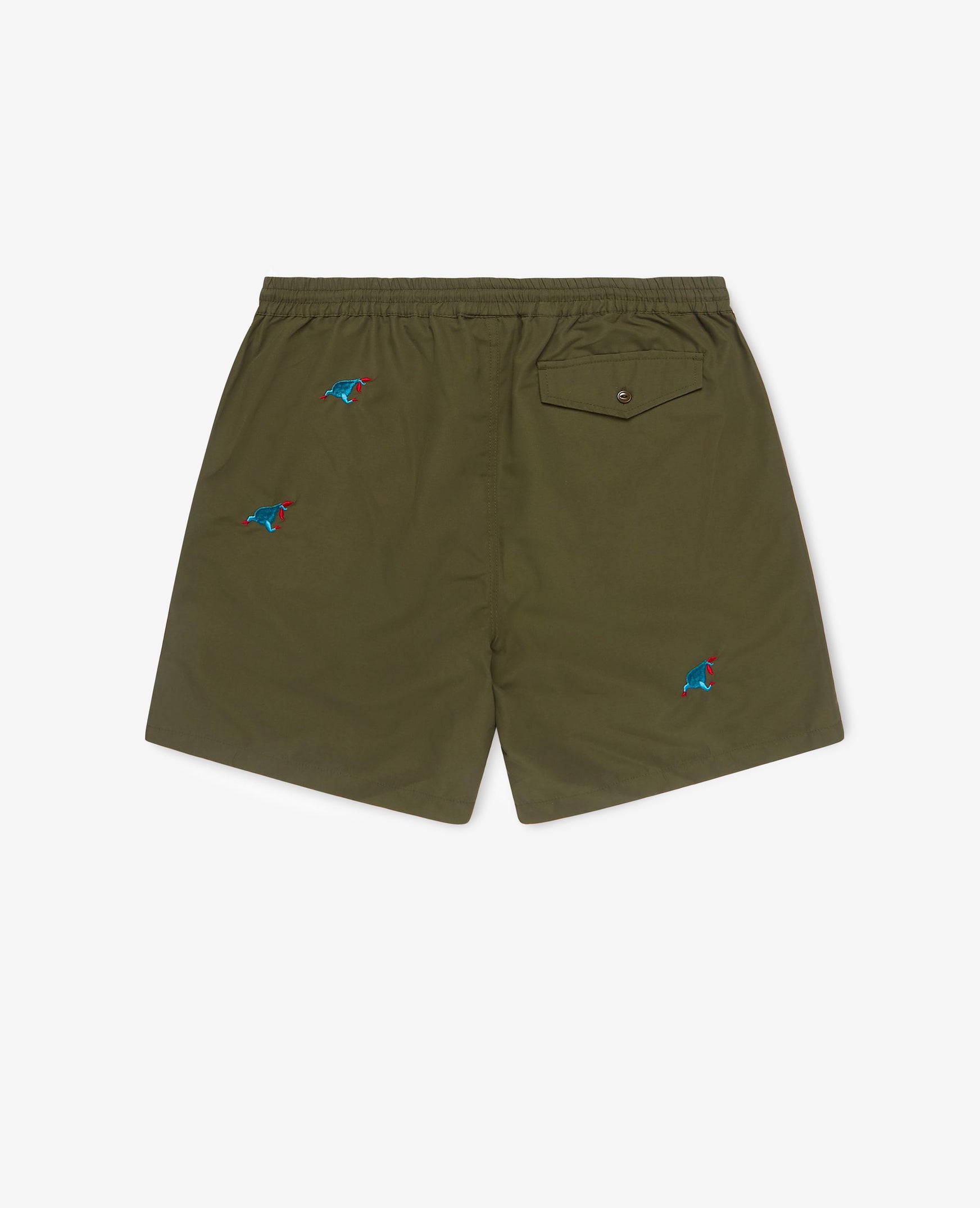byParra Running Pear Swim Shorts (Olive)