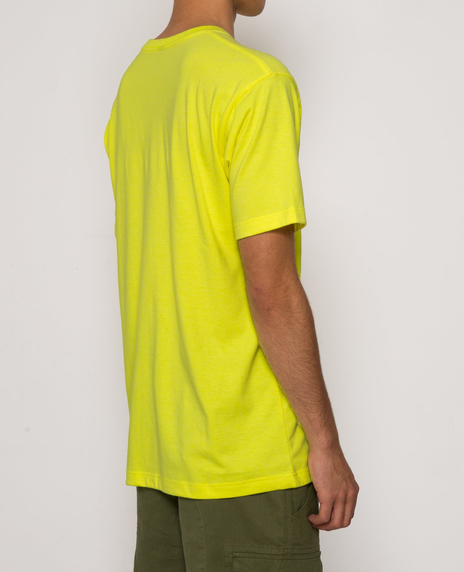 Patta Basic Script P T-Shirt (Fluoro Yellow)