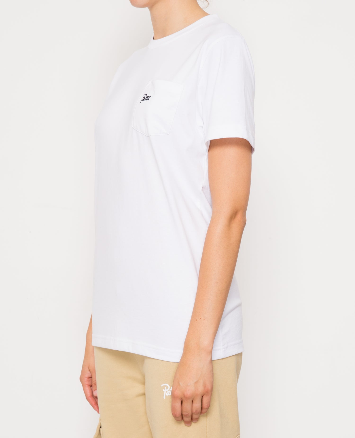 Patta Basic Pocket T-Shirt (White)