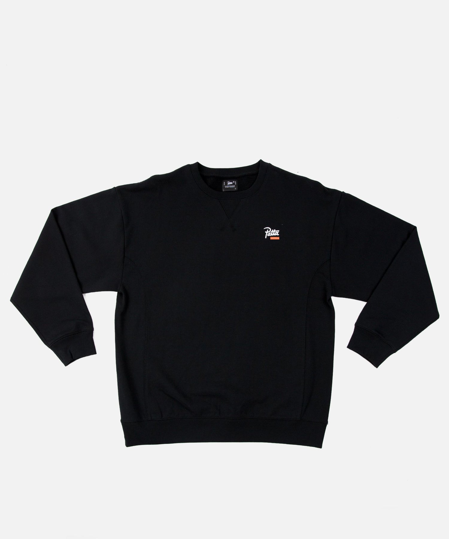 IN-STORE EXCLUSIVE: Patta Amsterdam Chapter Crewneck Sweater (Black)