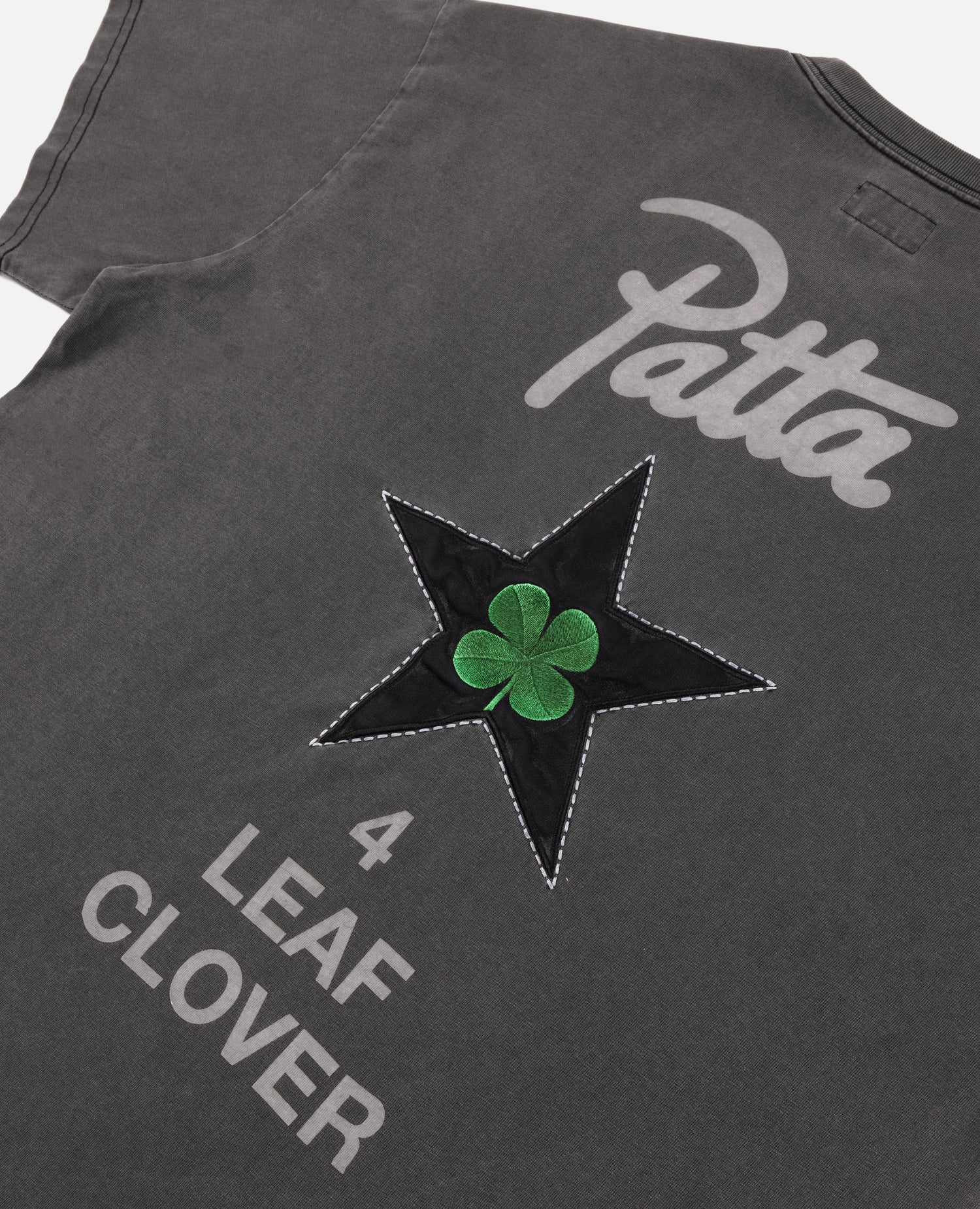 Patta x Converse 4 Leaf Clover T-Shirt (Black)