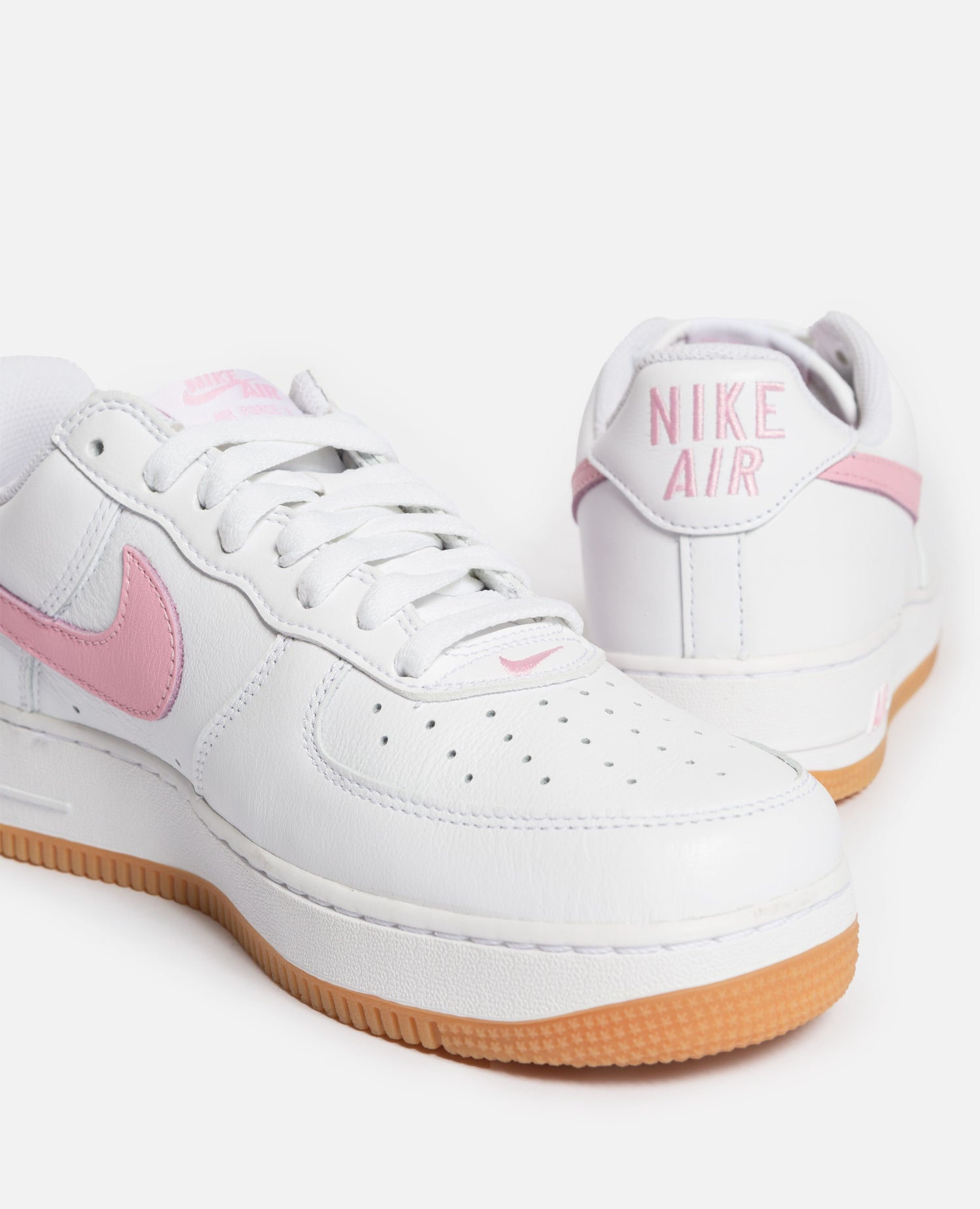 Nike Air Force 1 Low Retro (White/Pink-Gum Yellow-Metallic Gold) – Patta