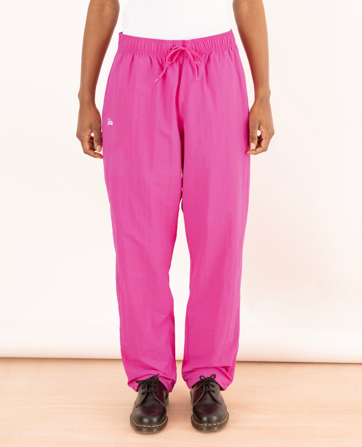 Pantaloni sportivi Patta Basic Nylon M2 (rosa viola)